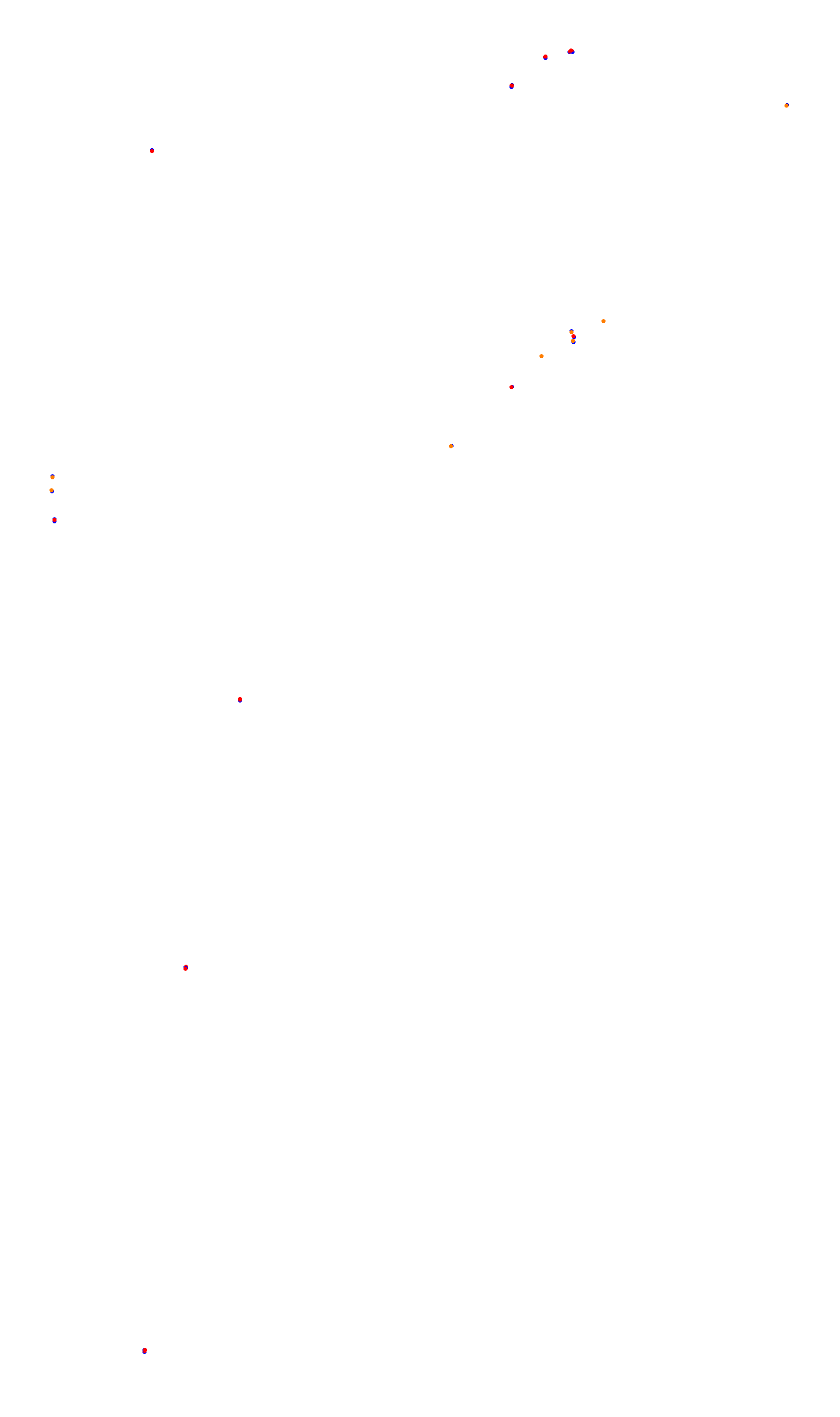 Monza collisions