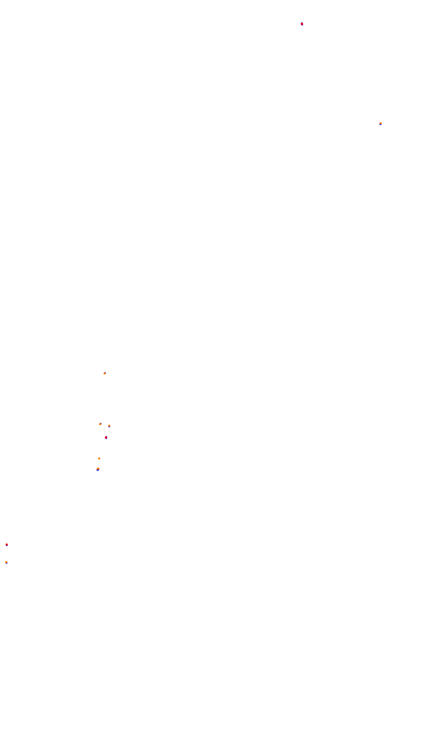 Monza collisions