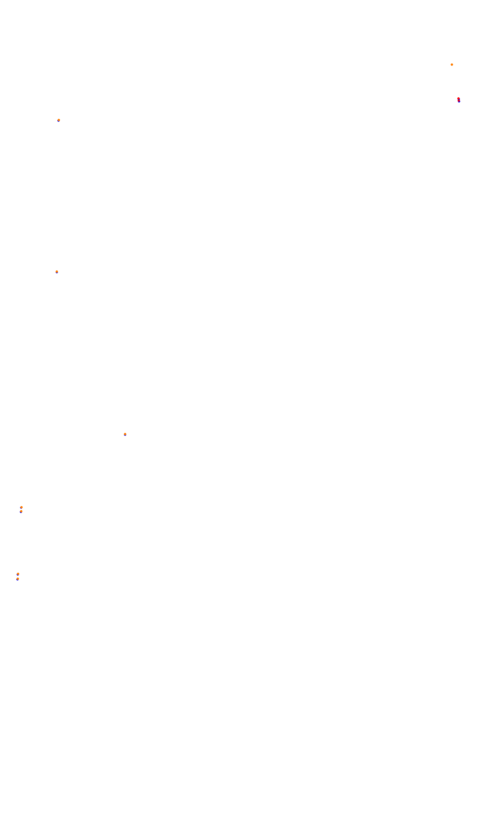 Monza collisions