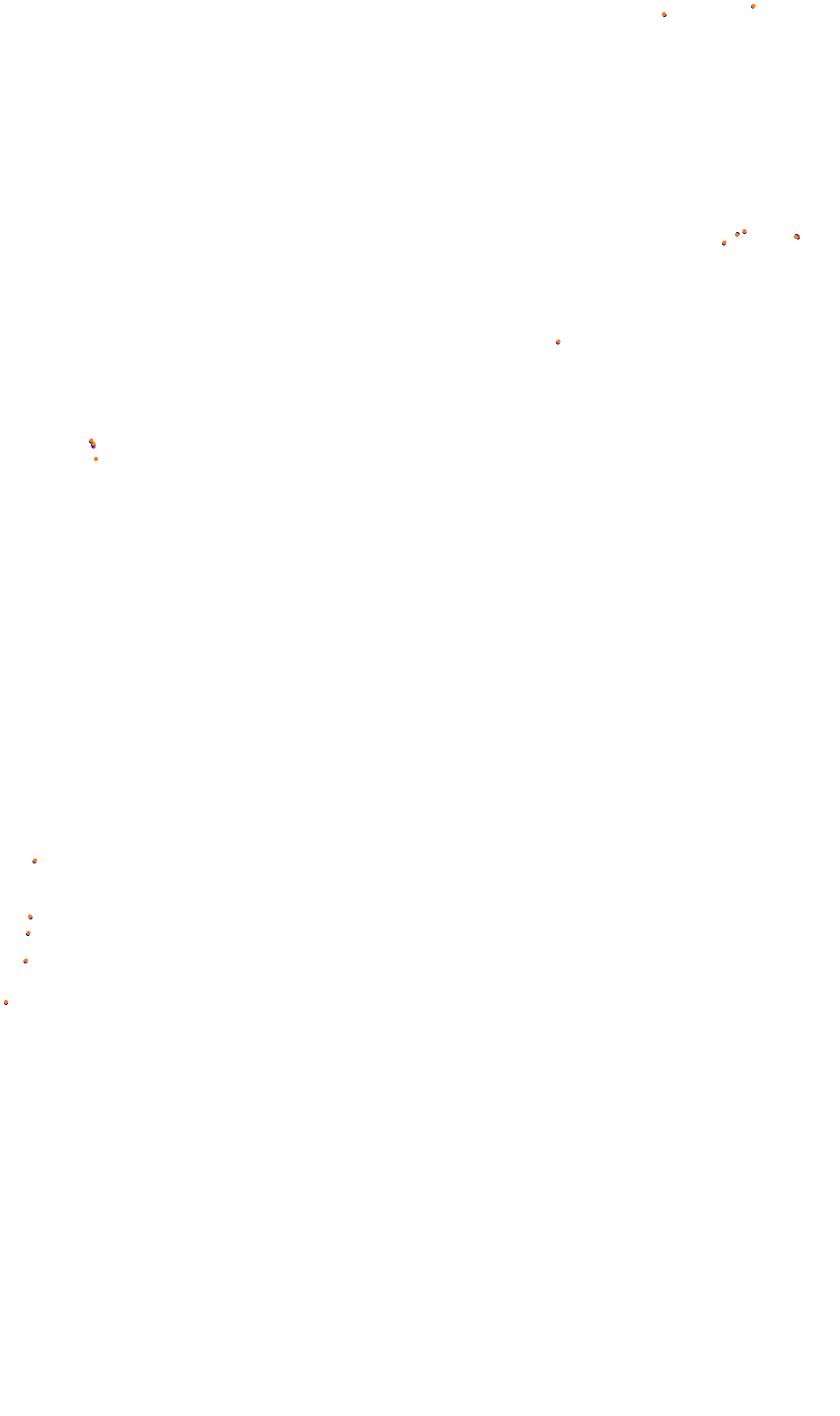Monza collisions