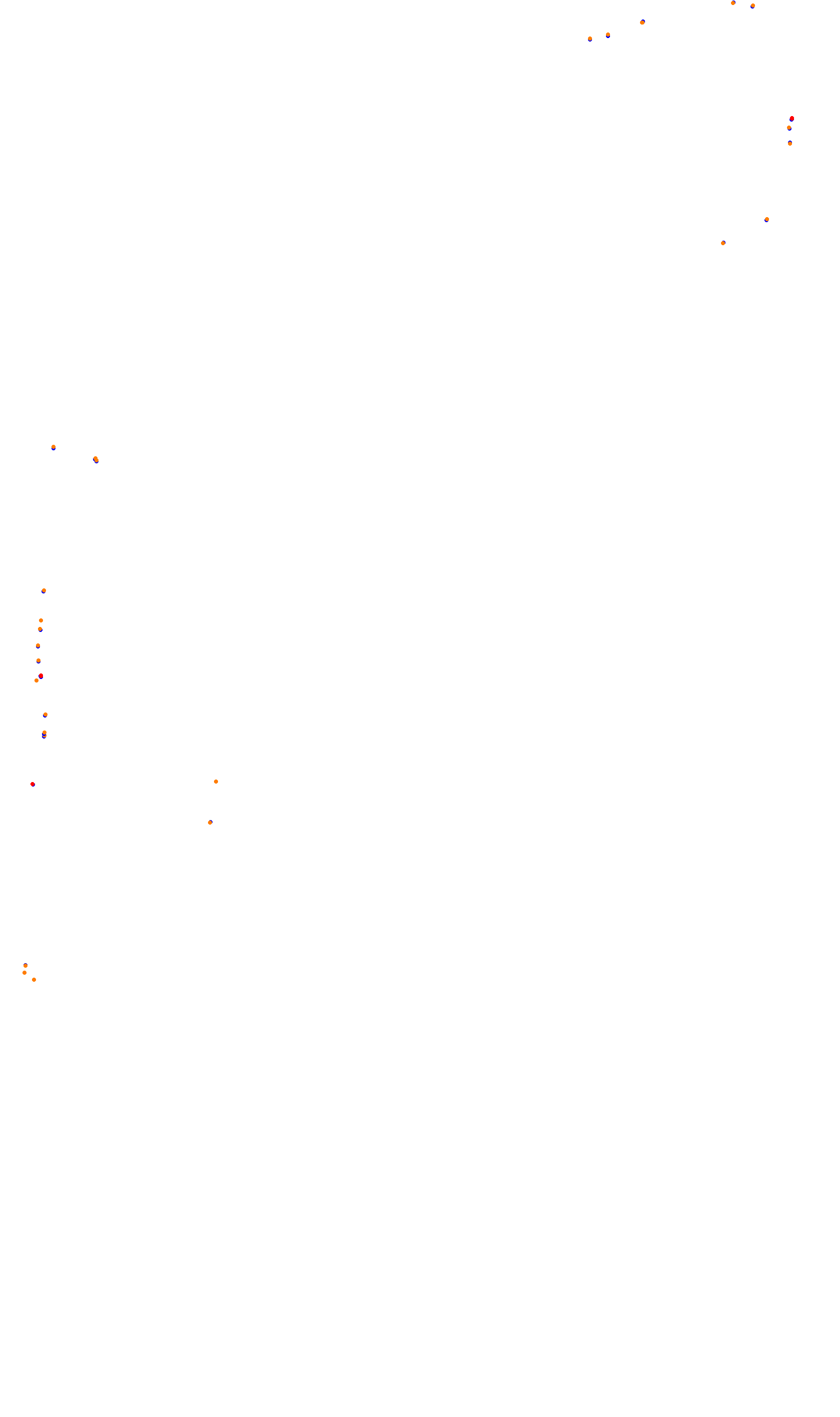 Monza collisions