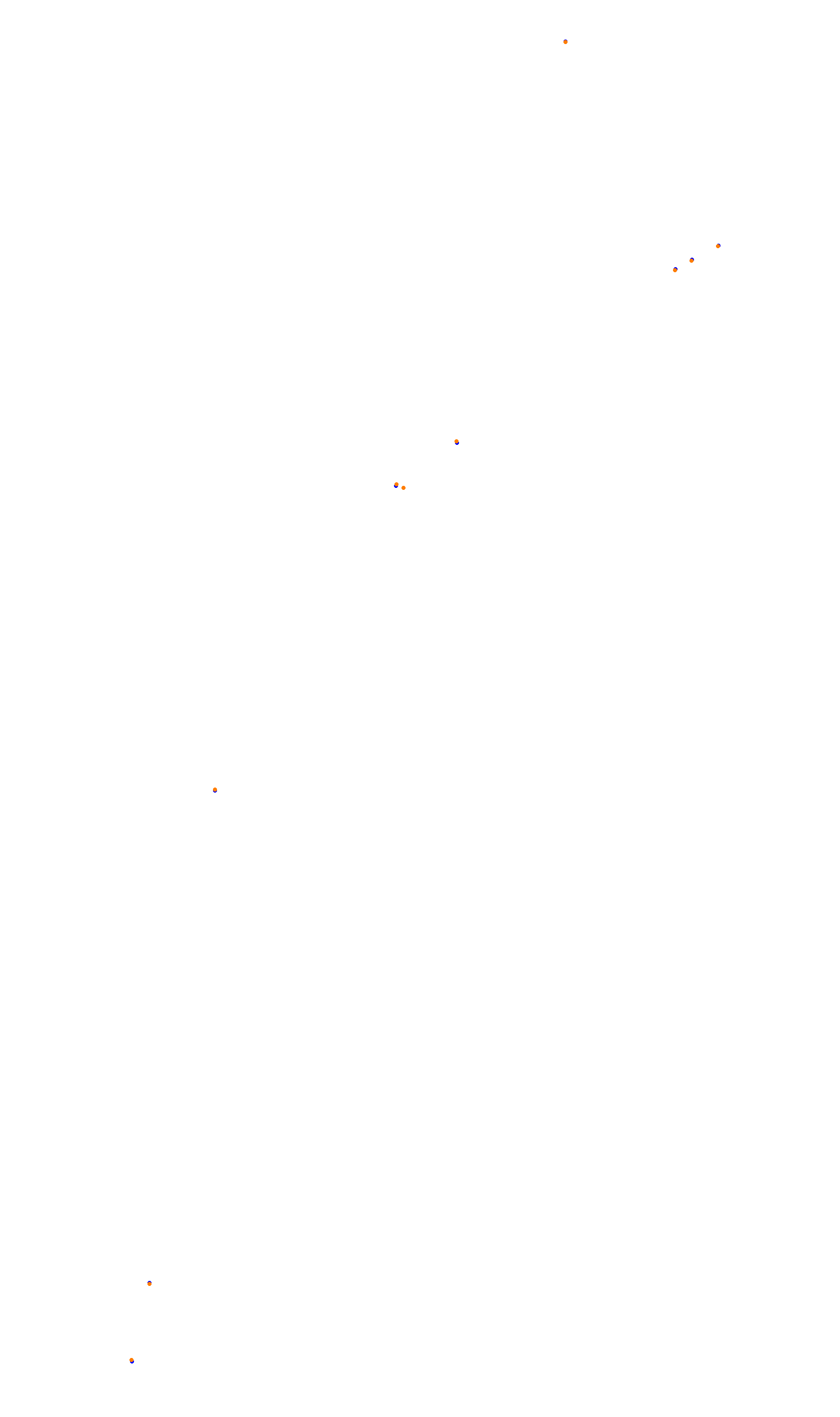 Monza collisions