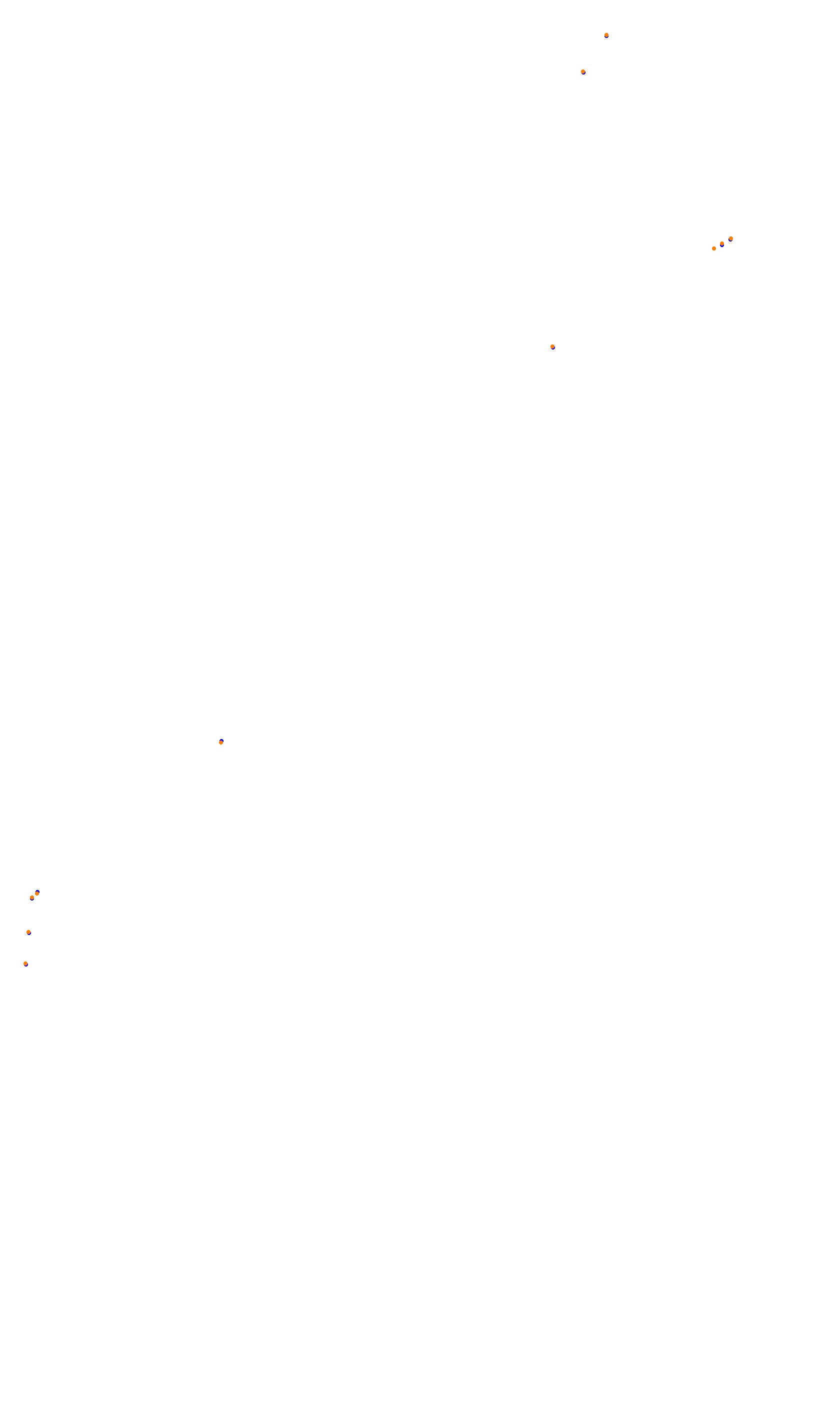Monza collisions
