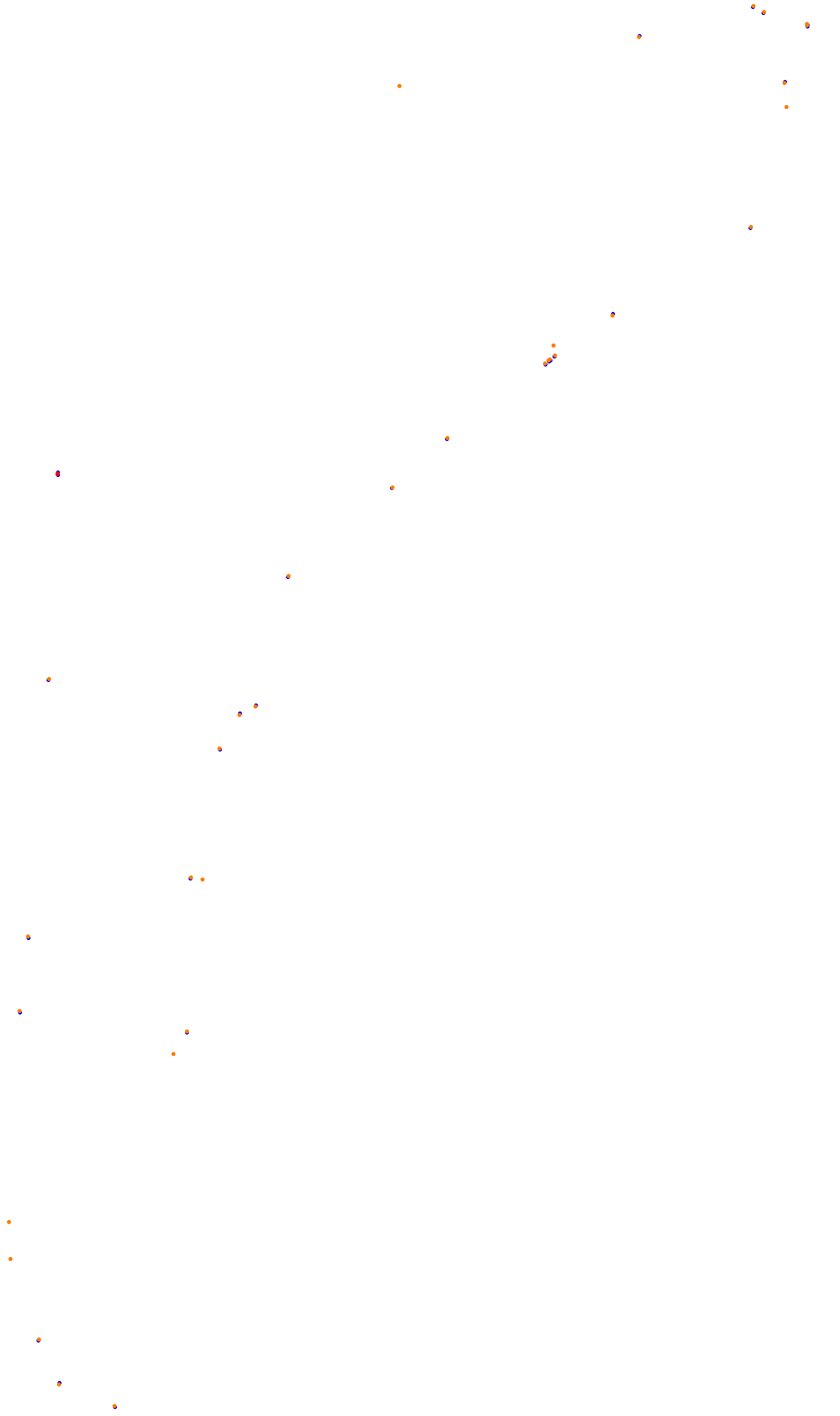Monza collisions