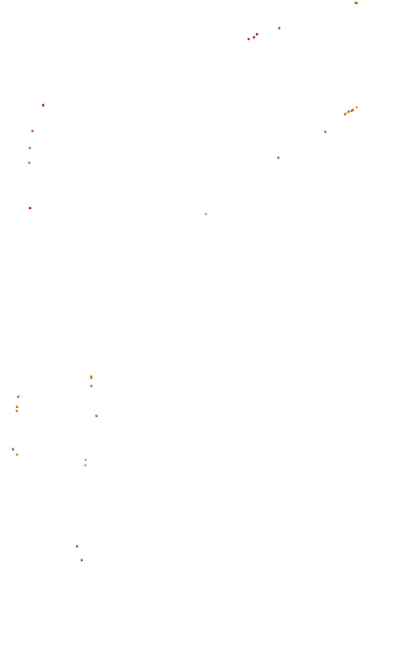 Monza collisions