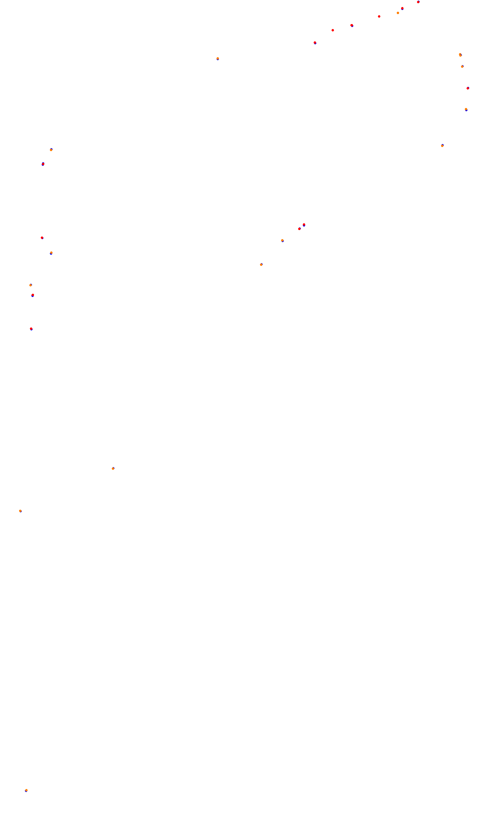 Monza collisions