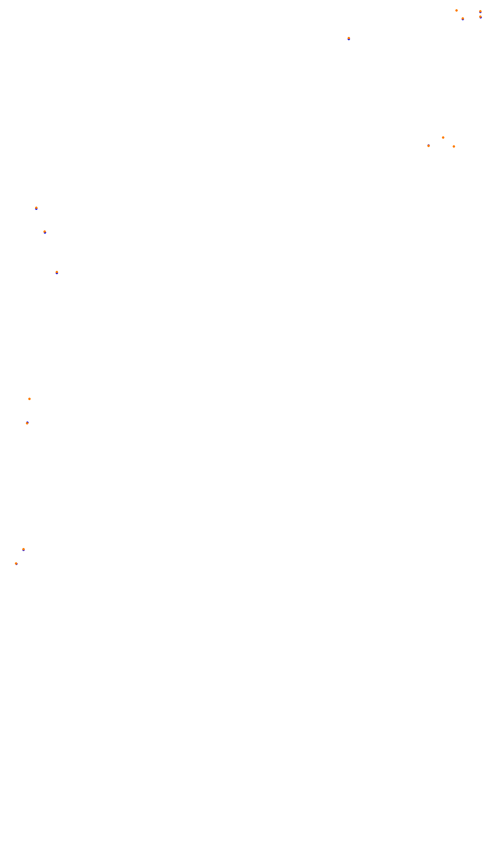 Monza collisions