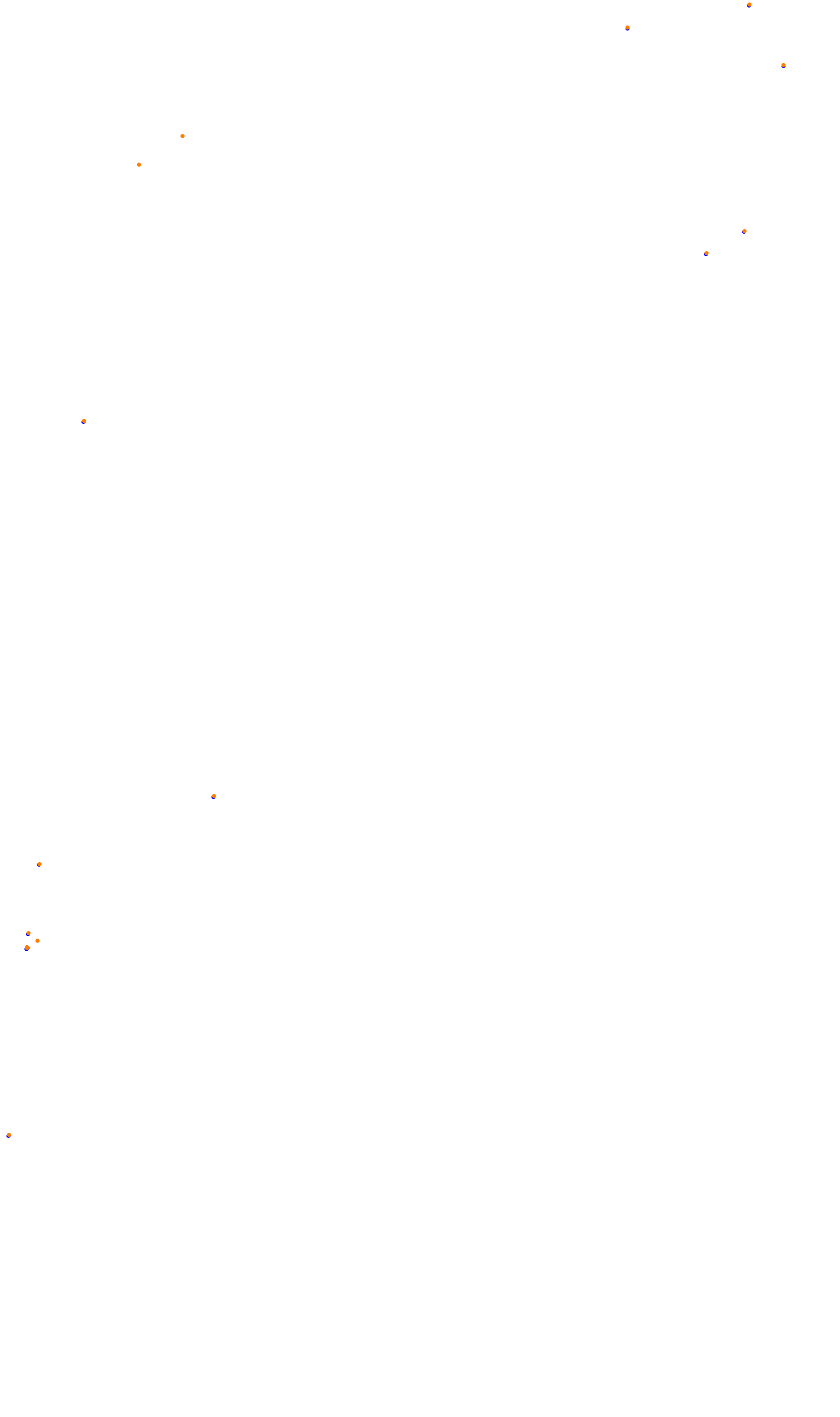 Monza collisions