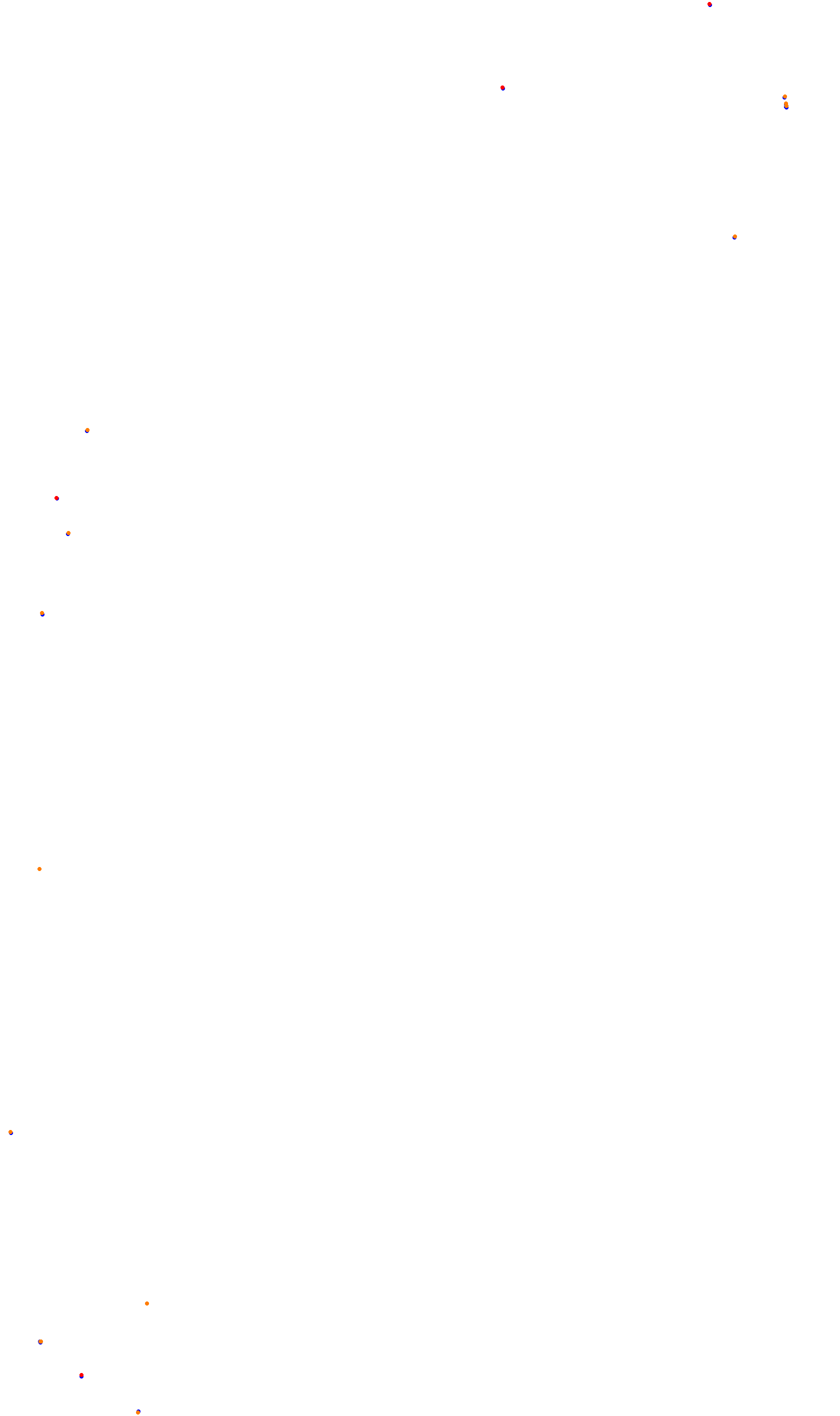 Monza collisions