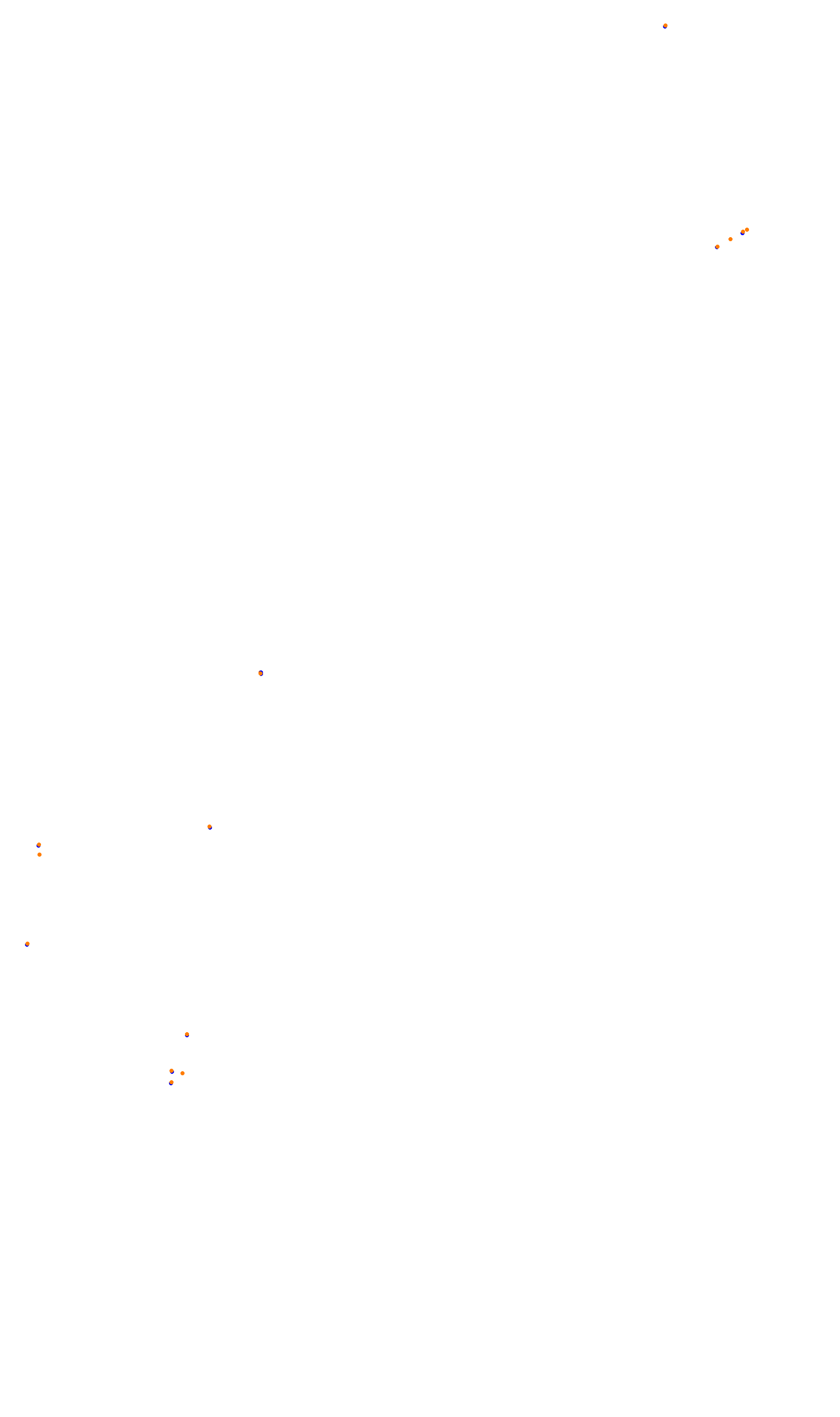 Monza collisions