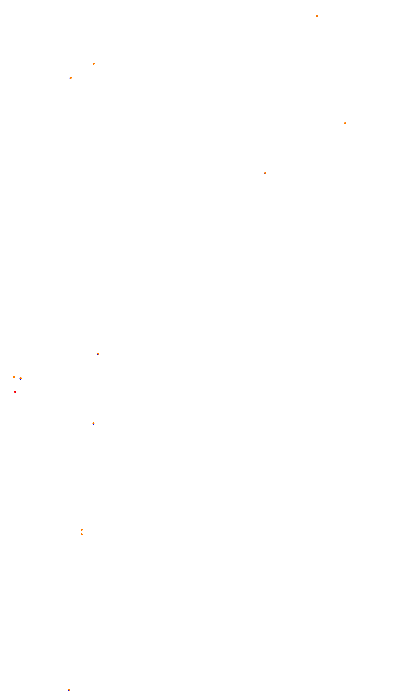 Monza collisions