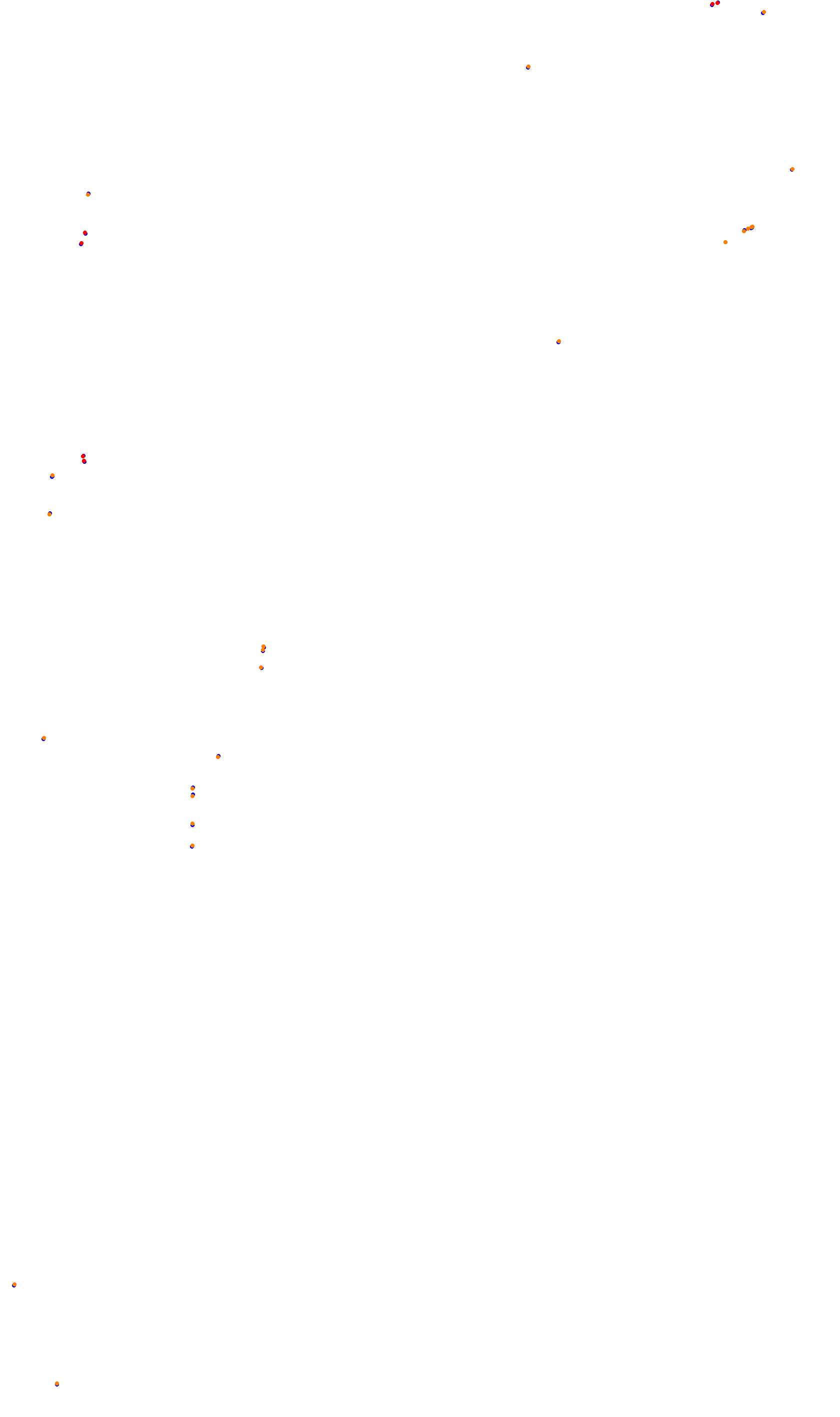 Monza collisions