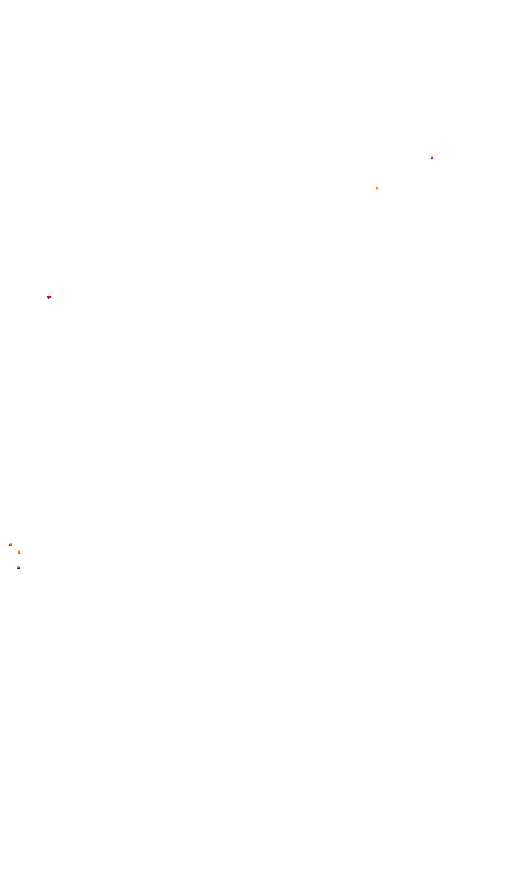 Monza collisions