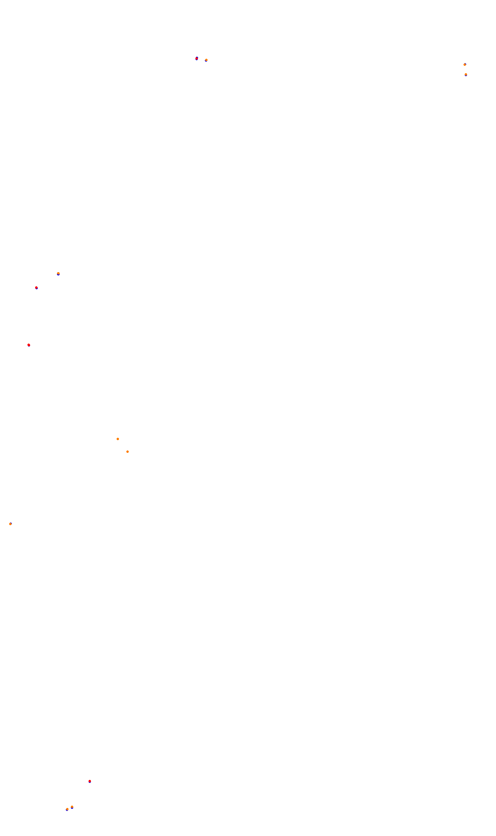 Monza collisions