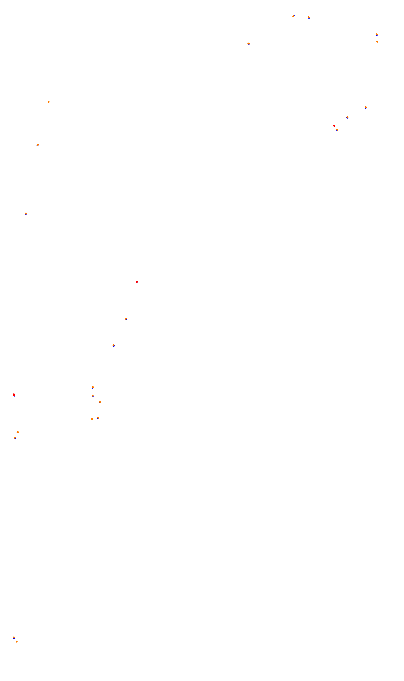 Monza collisions