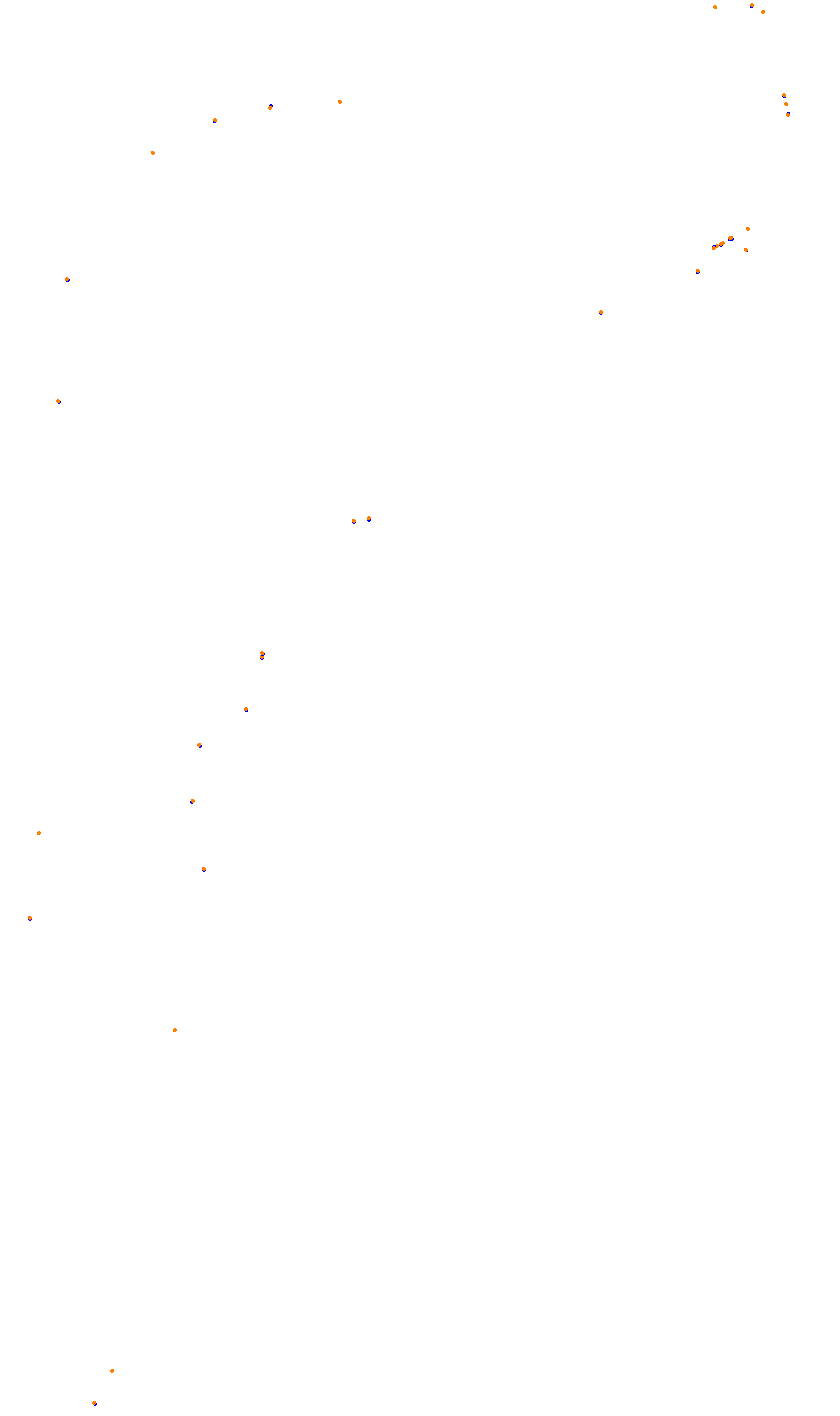 Monza collisions