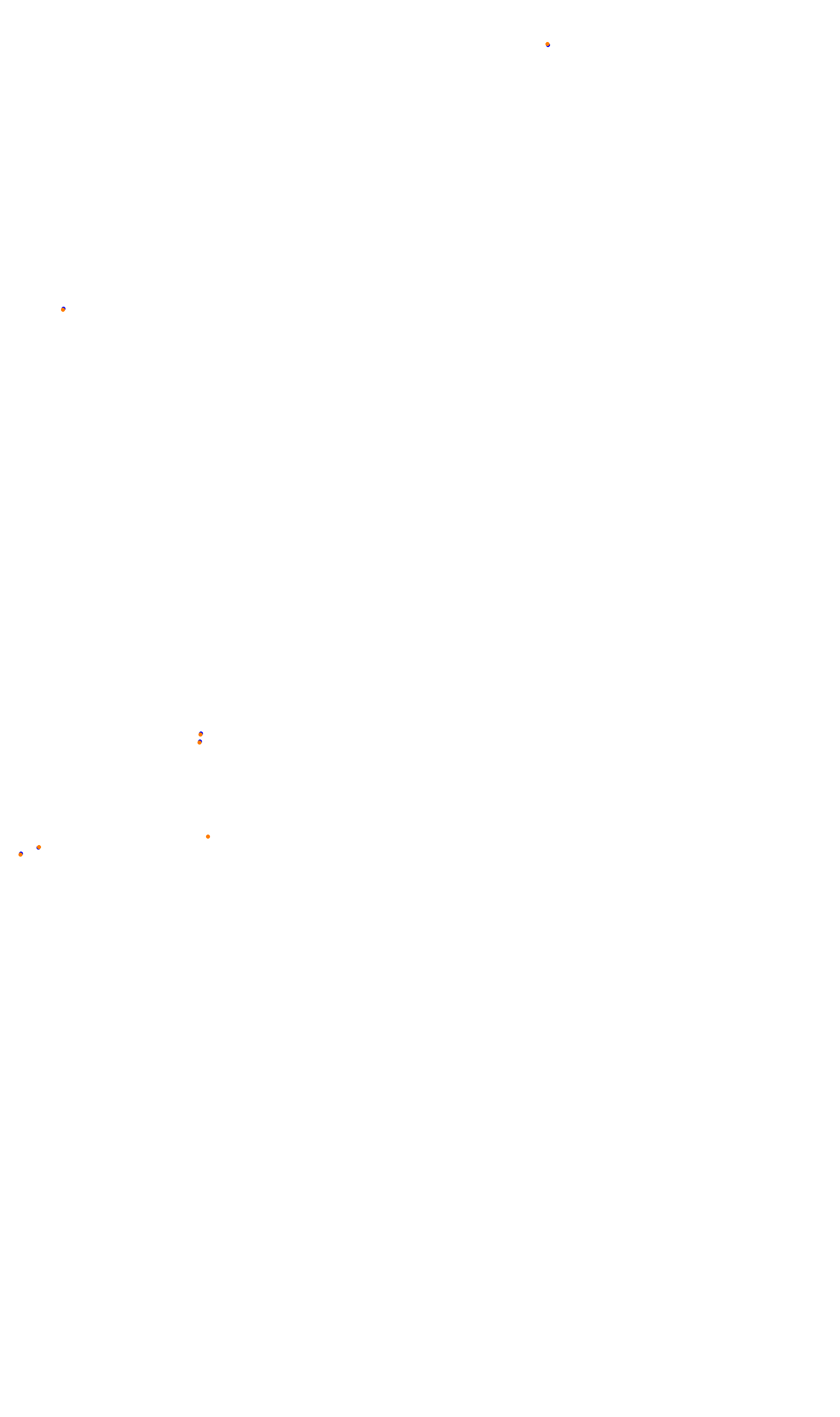 Monza collisions