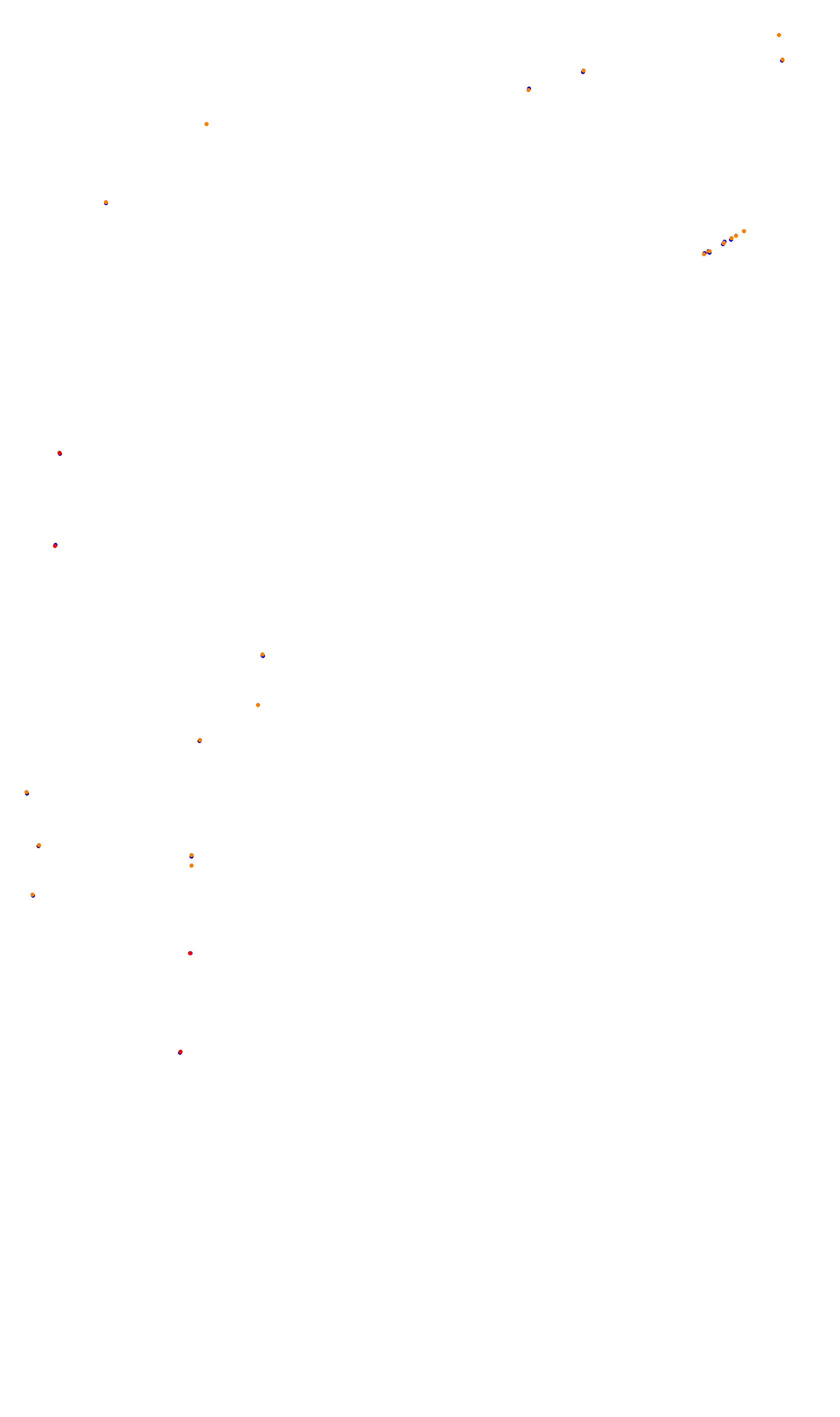 Monza collisions