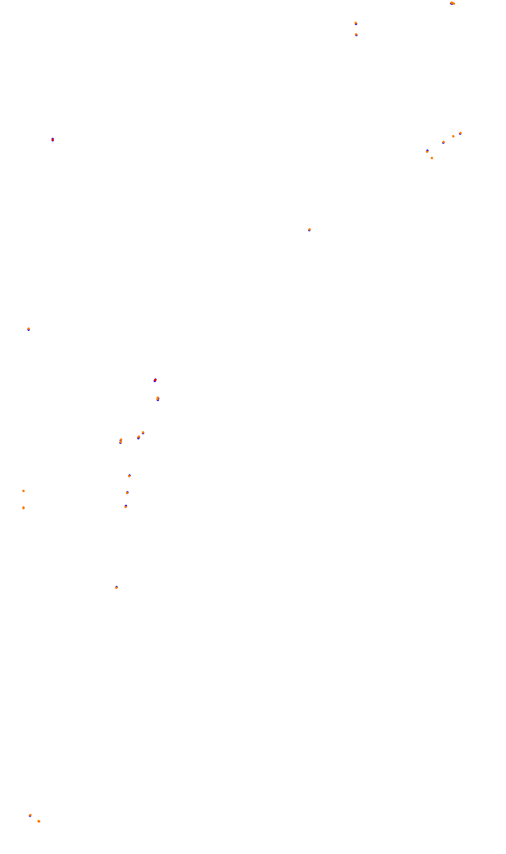 Monza collisions