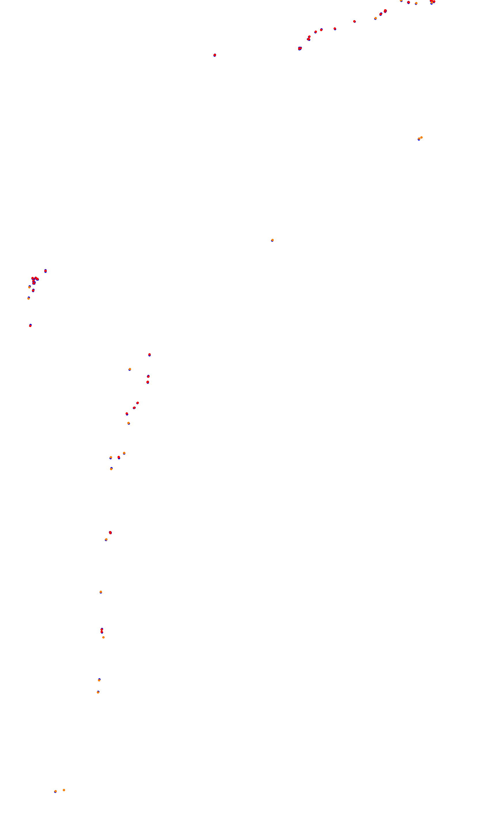 Monza collisions