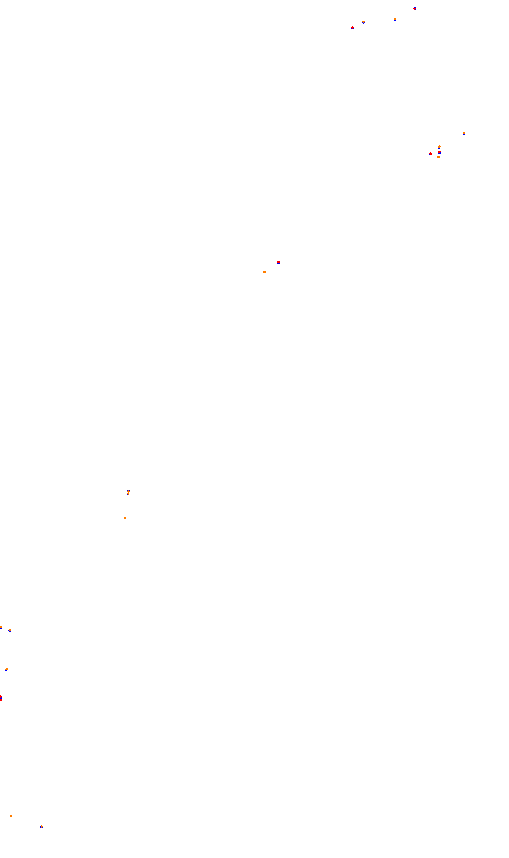Monza collisions