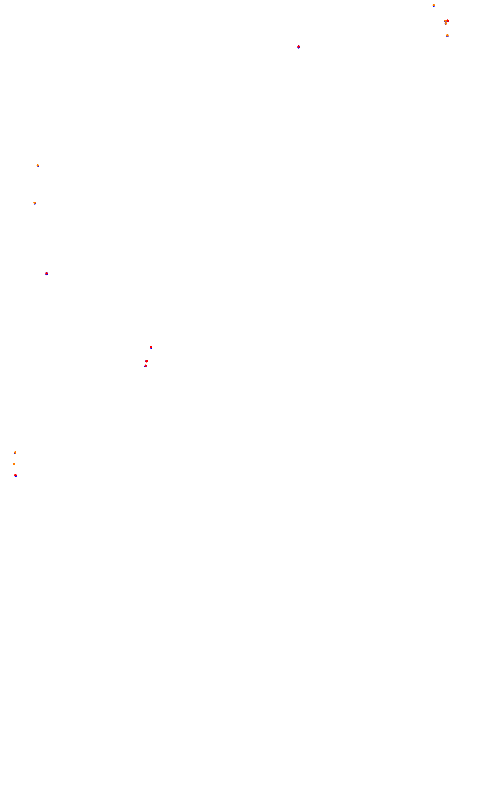 Monza collisions