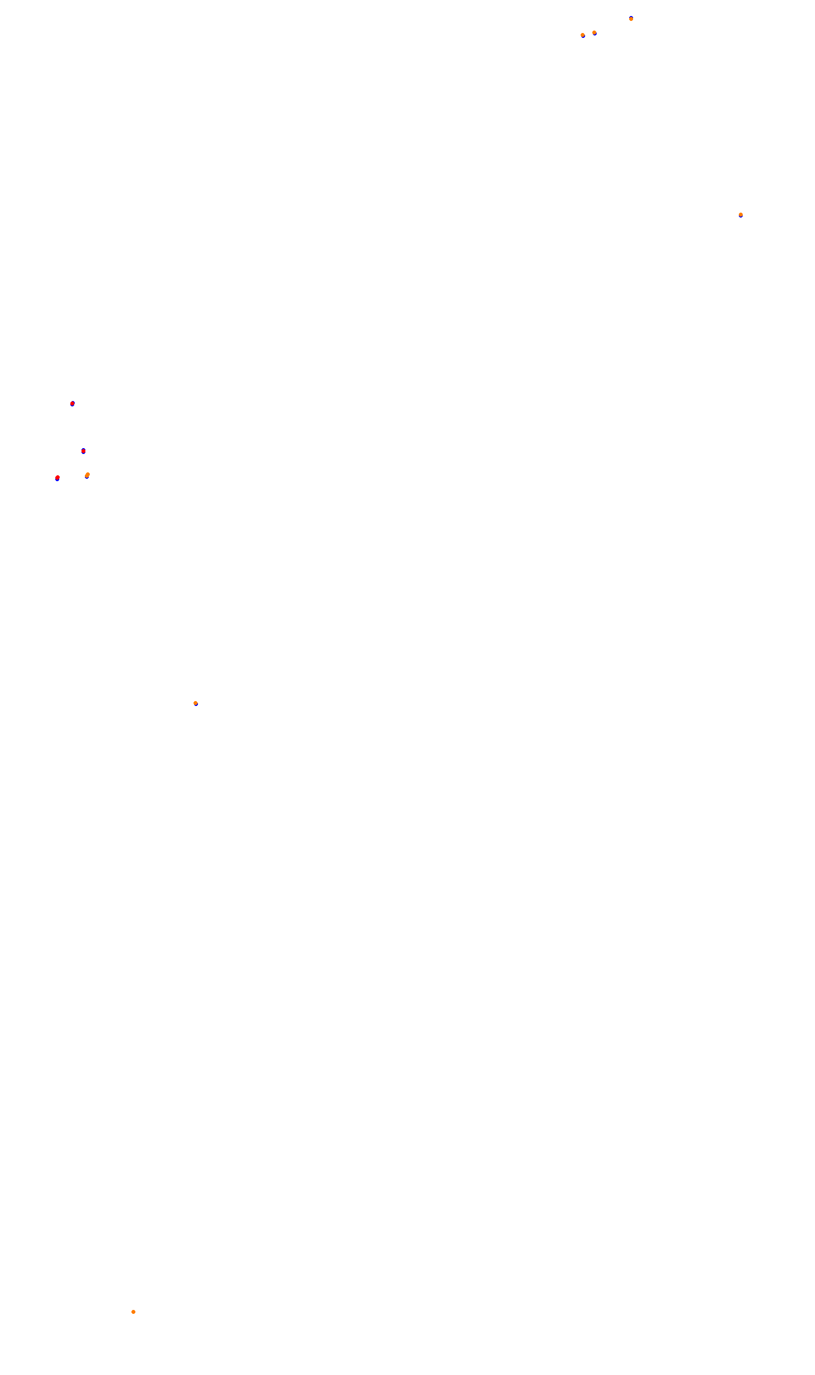Monza collisions