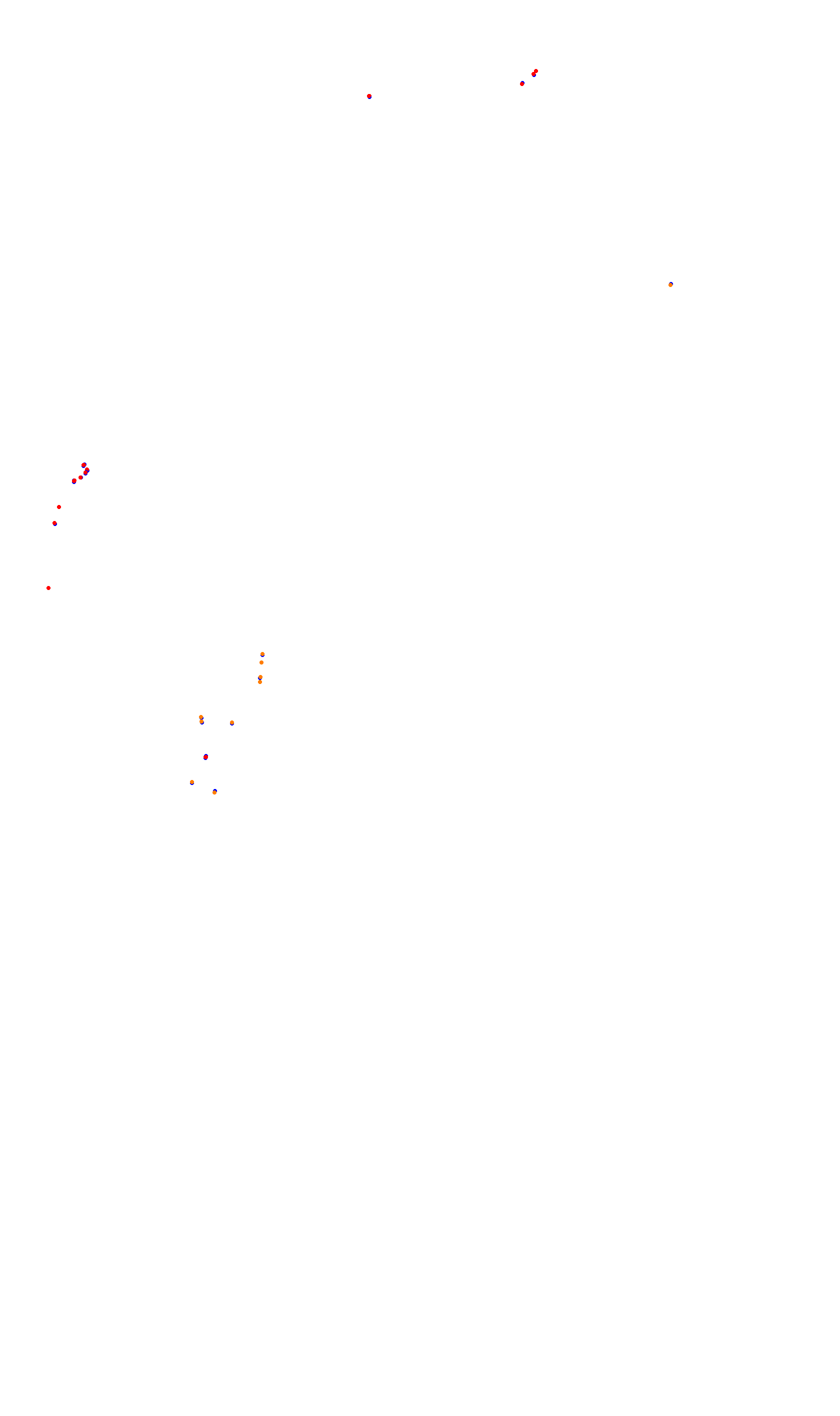 Monza collisions