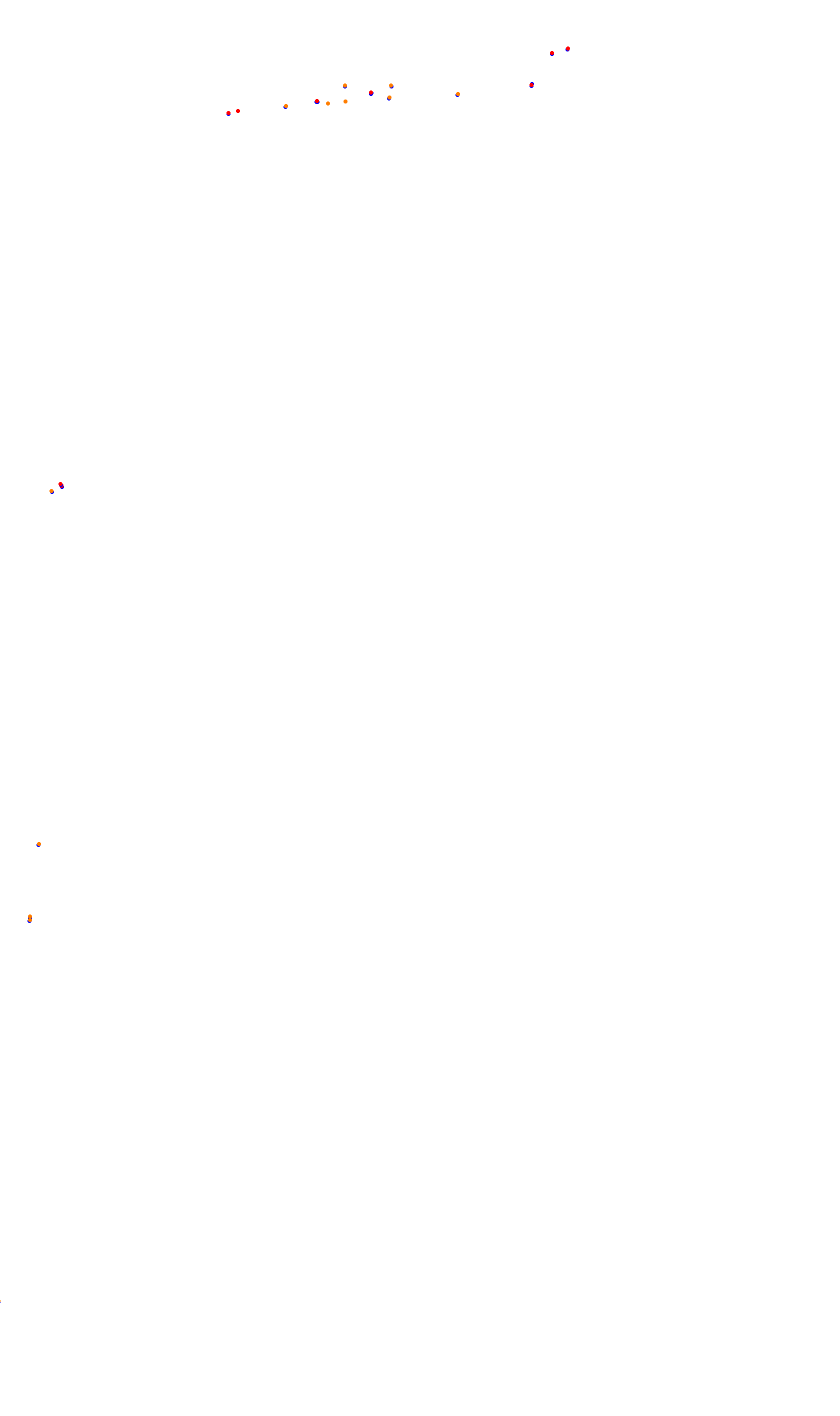 Monza collisions