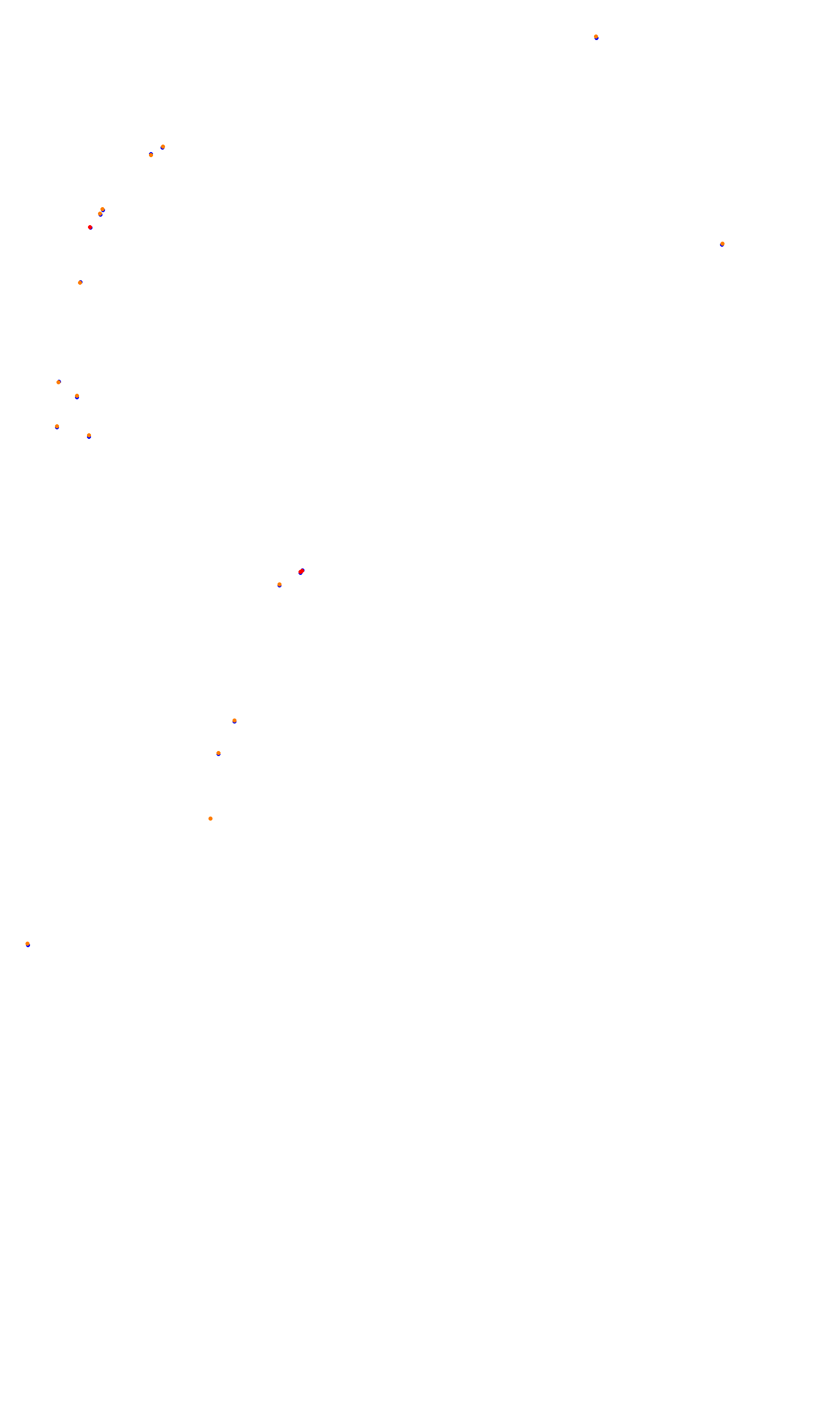 Monza collisions