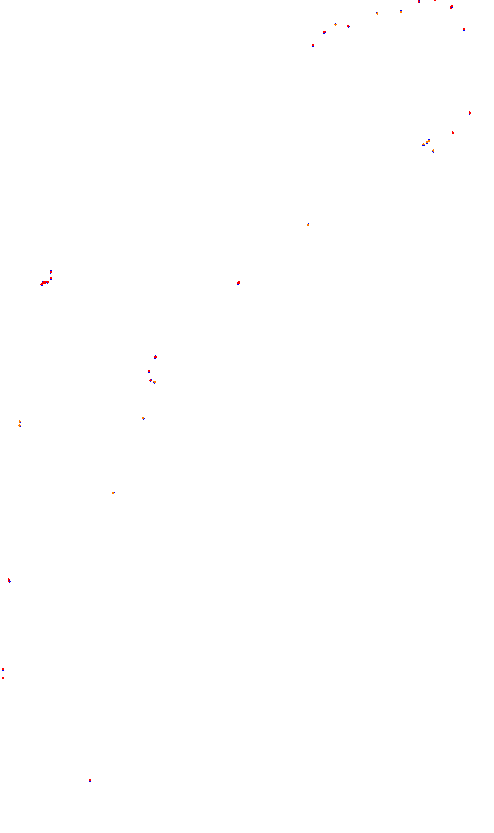 Monza collisions