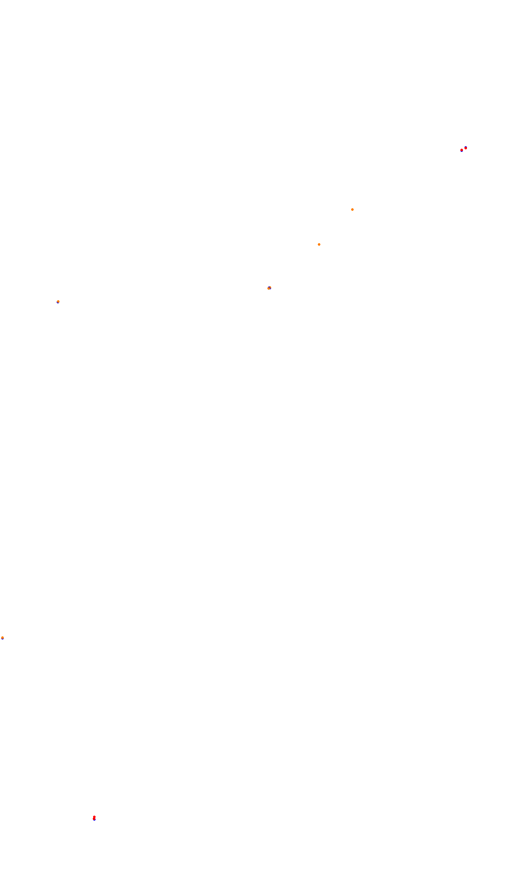 Monza collisions