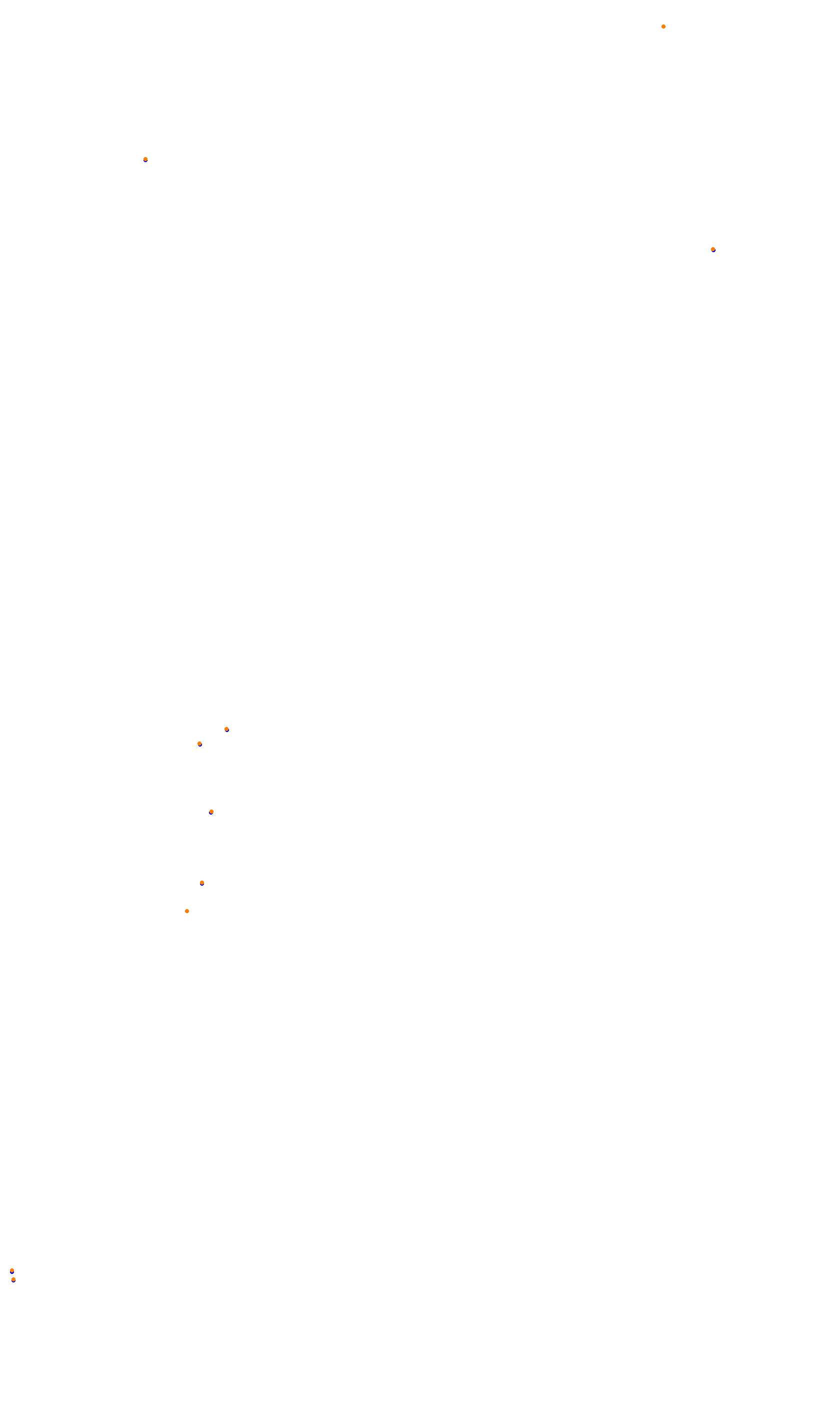 Monza collisions