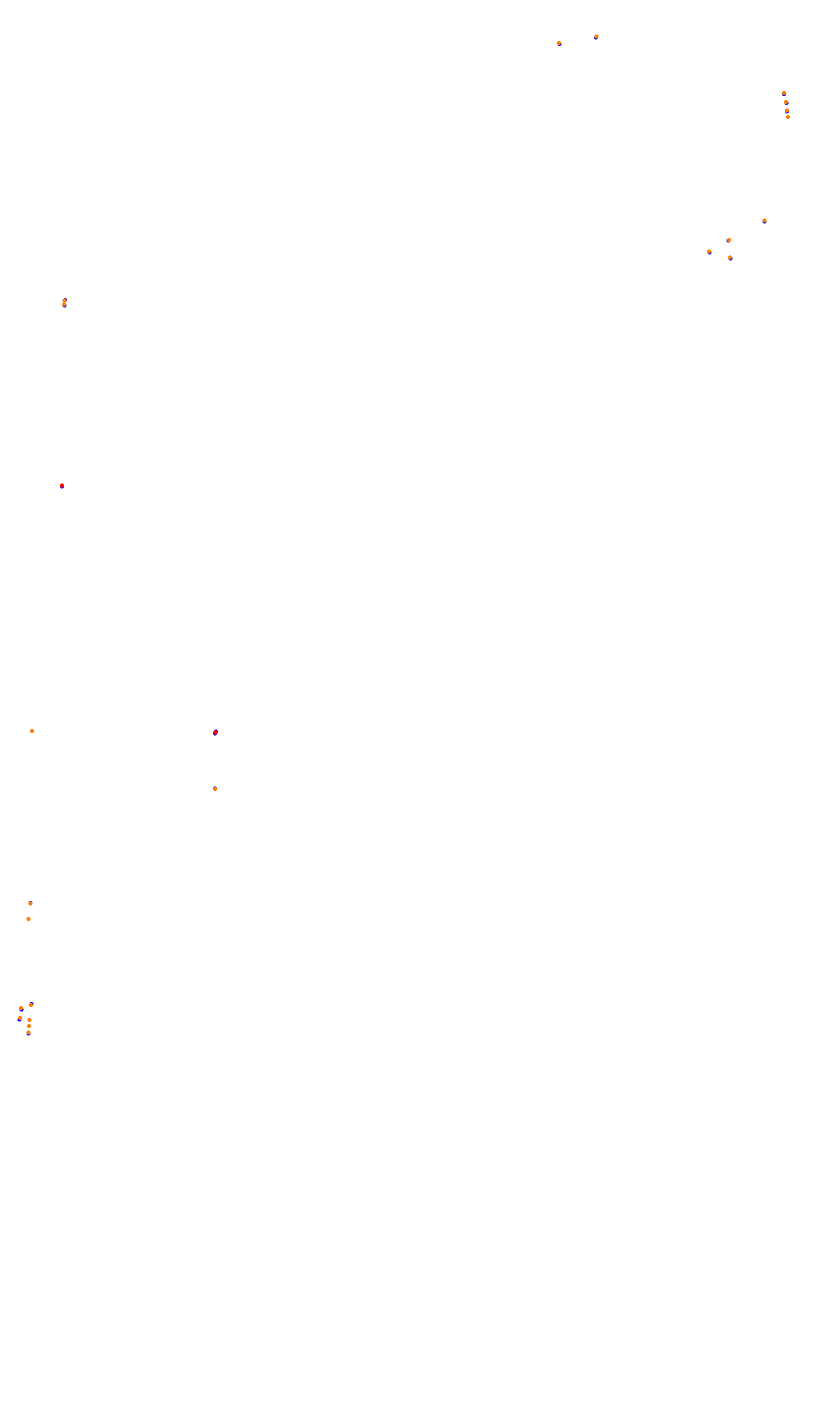 Monza collisions
