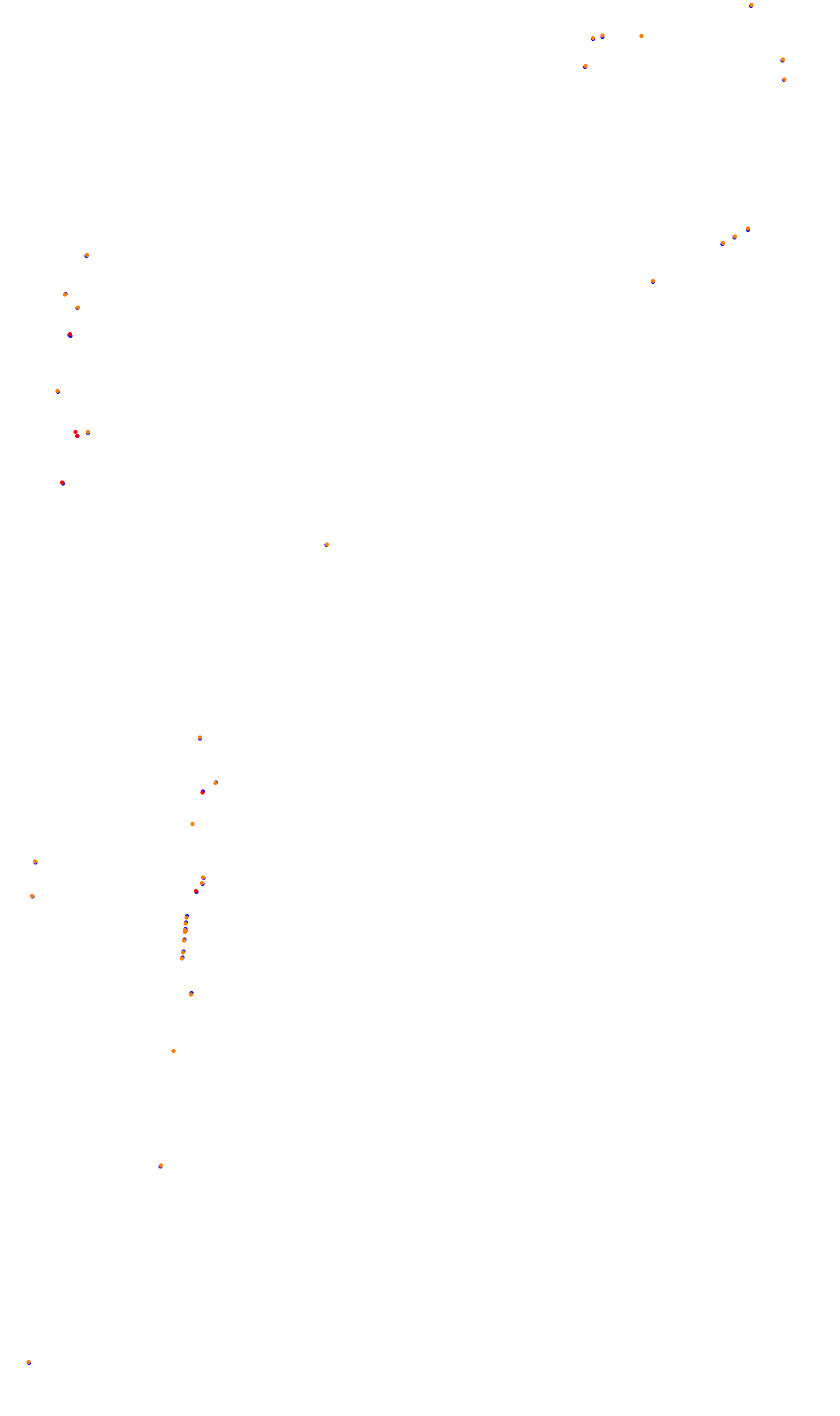 Monza collisions