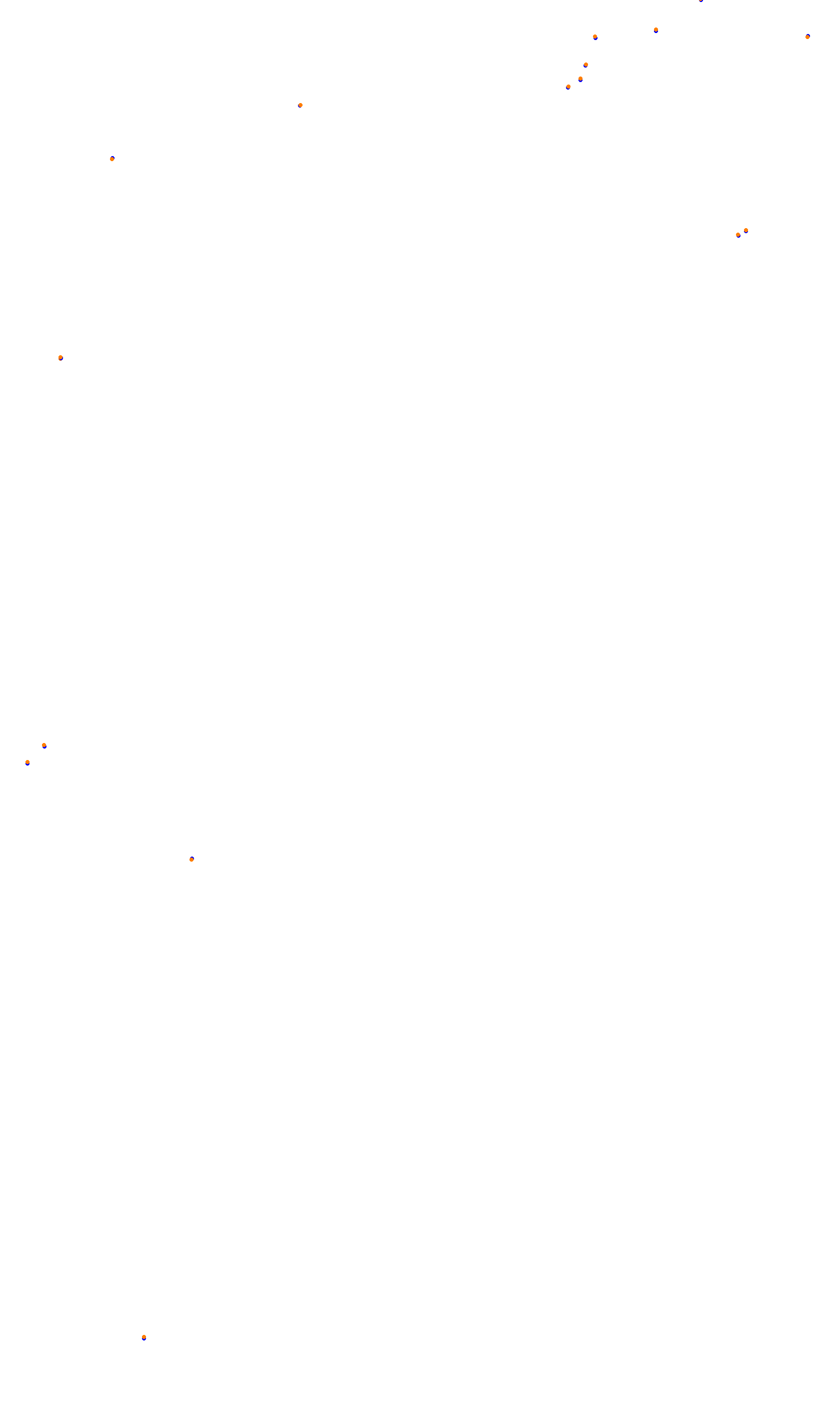 Monza collisions