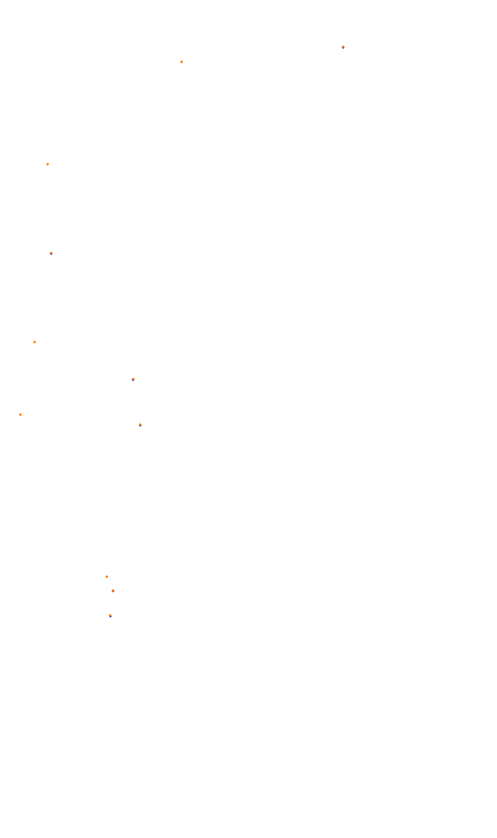 Monza collisions