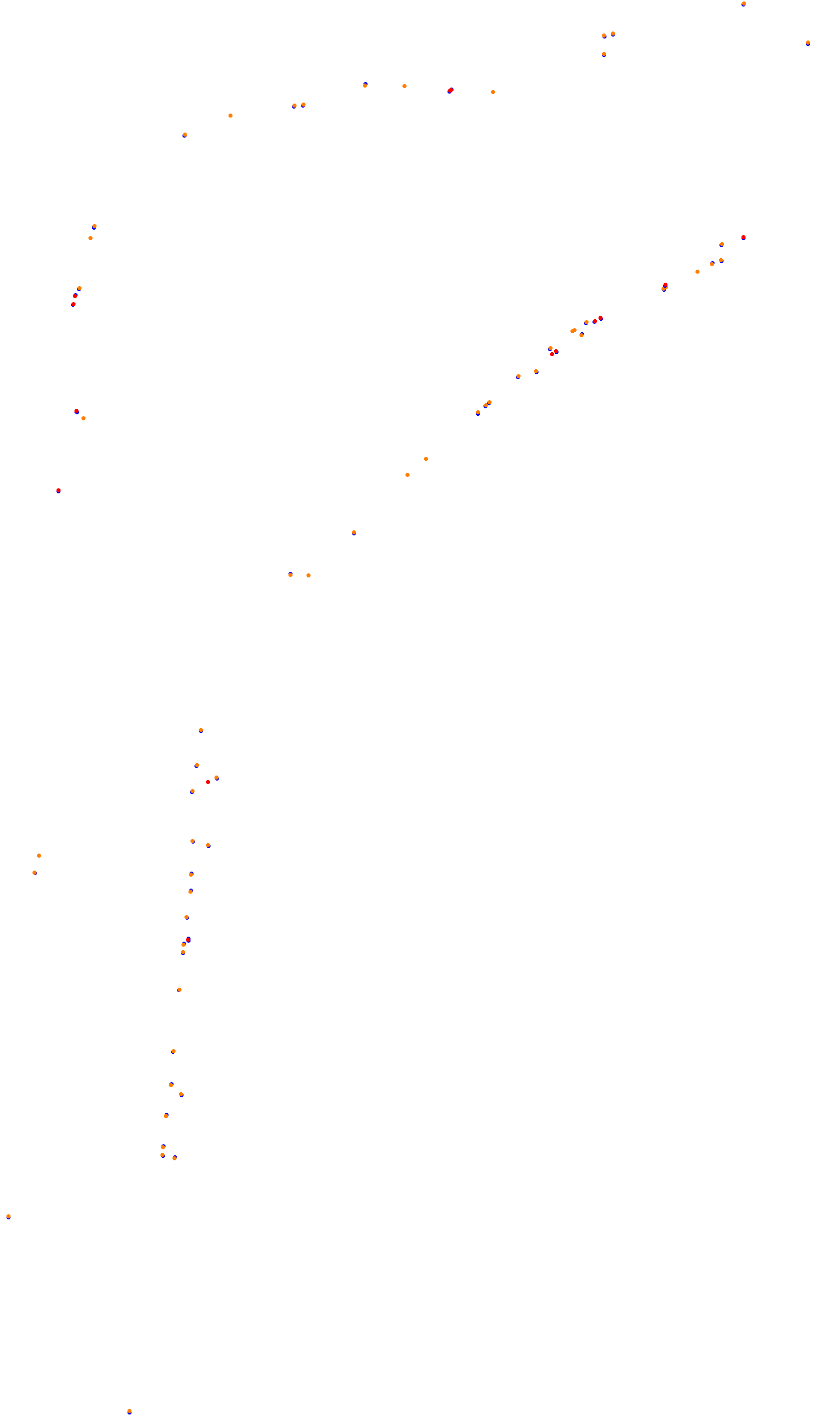 Monza collisions