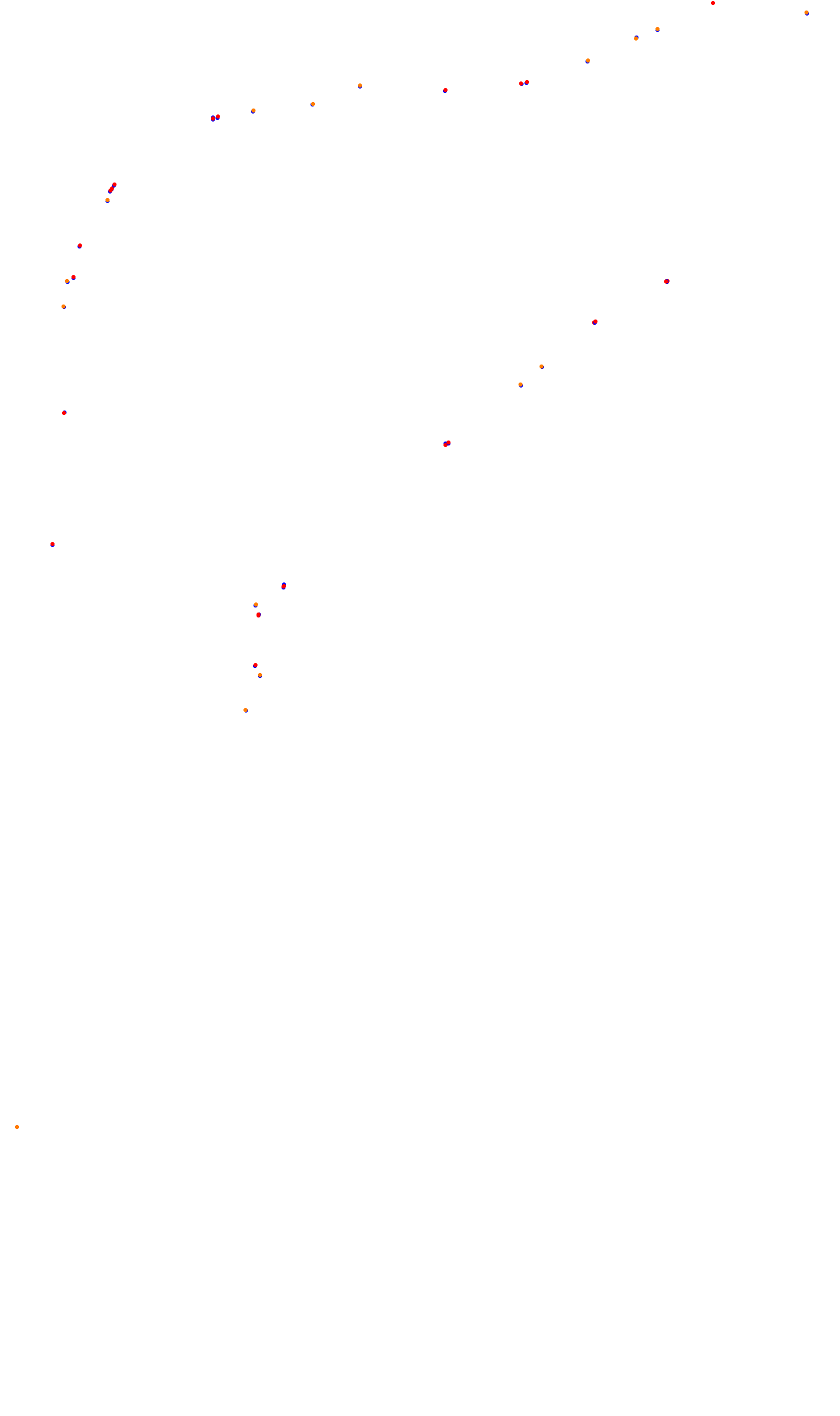 Monza collisions
