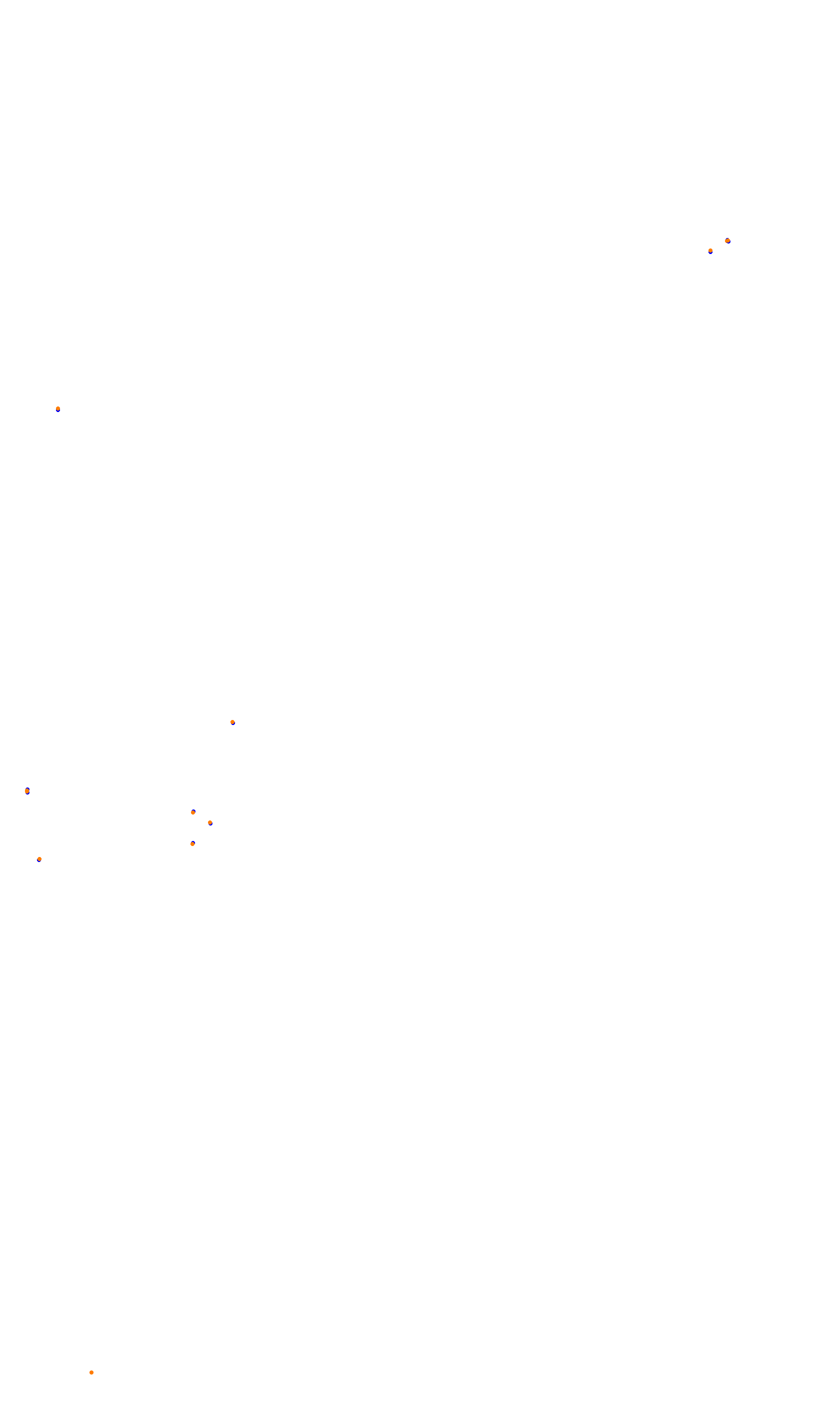 Monza collisions