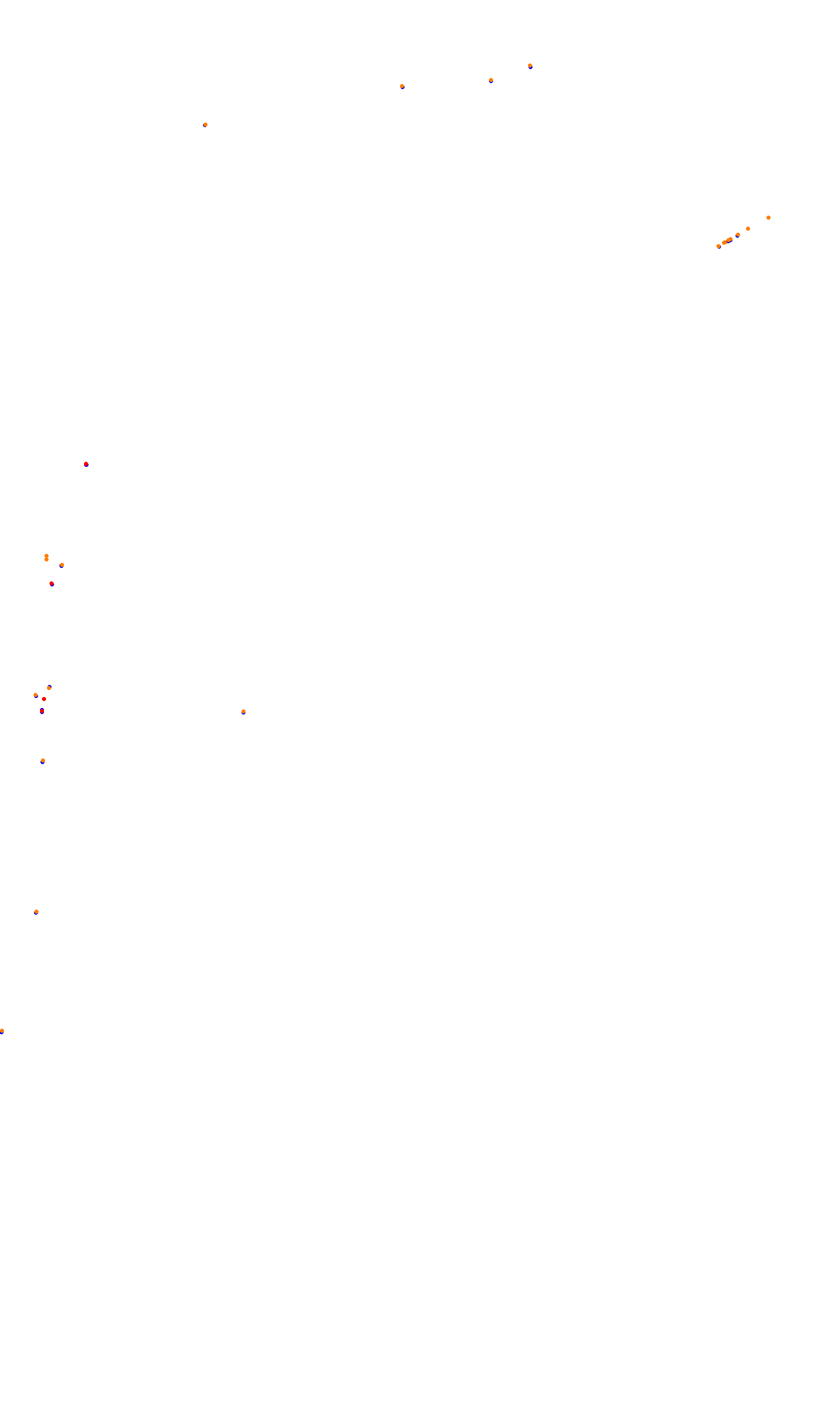 Monza collisions
