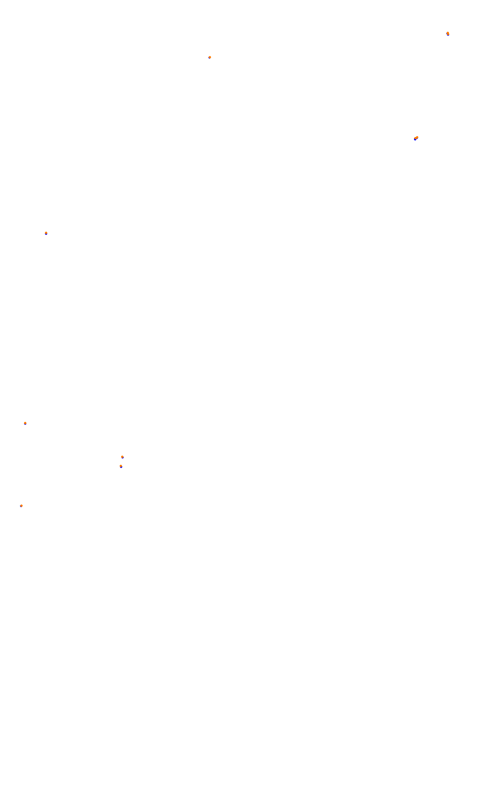 Monza collisions