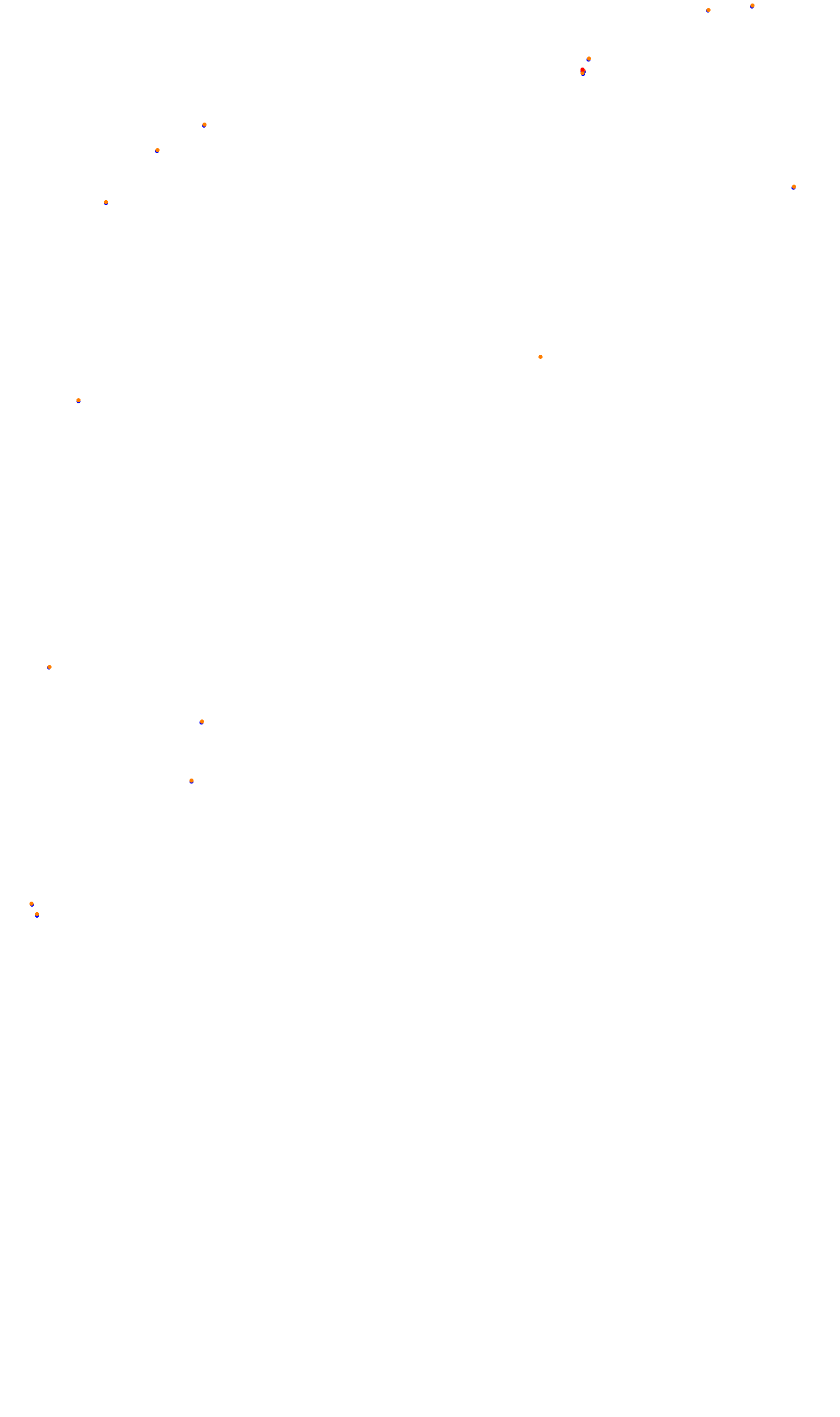 Monza collisions