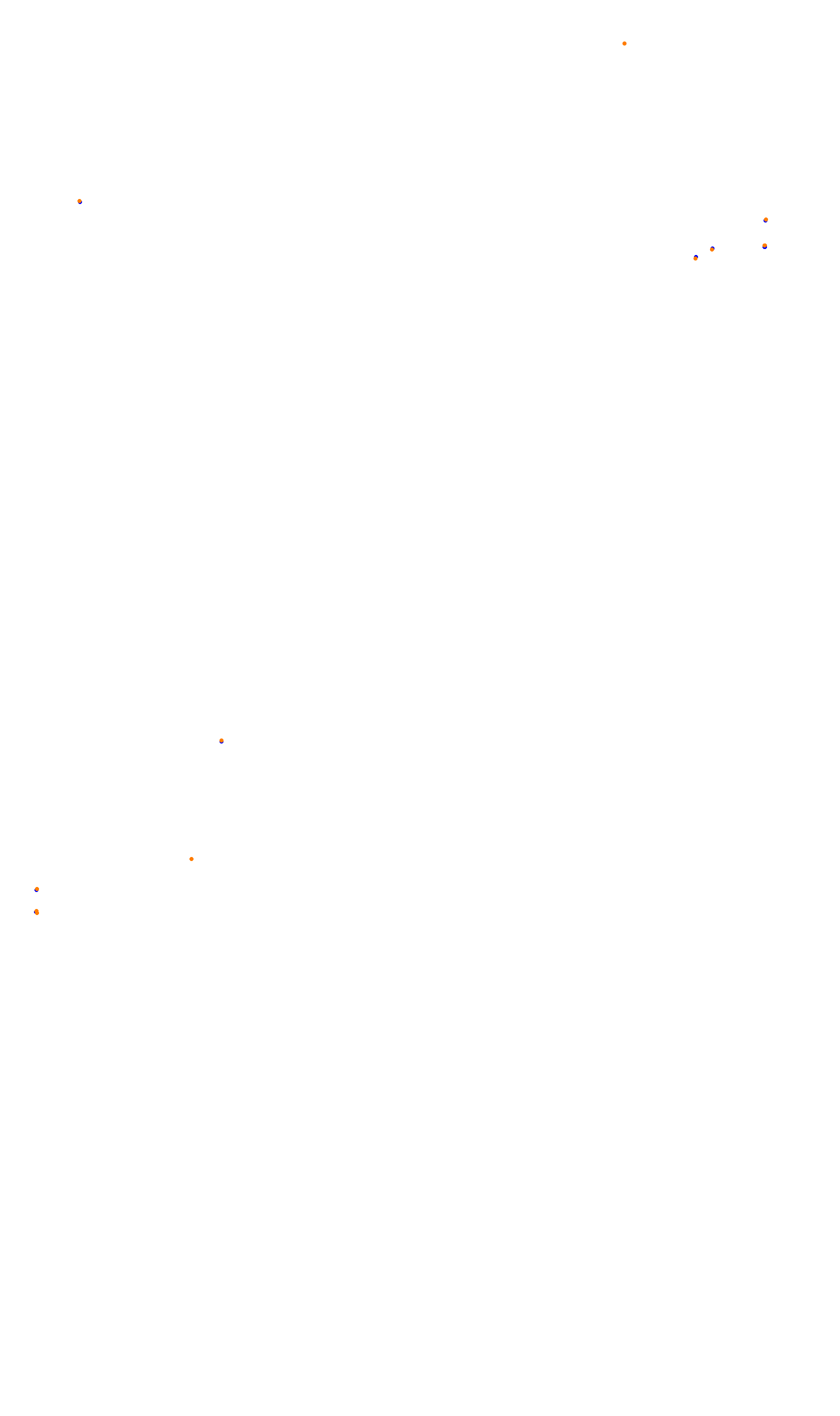 Monza collisions