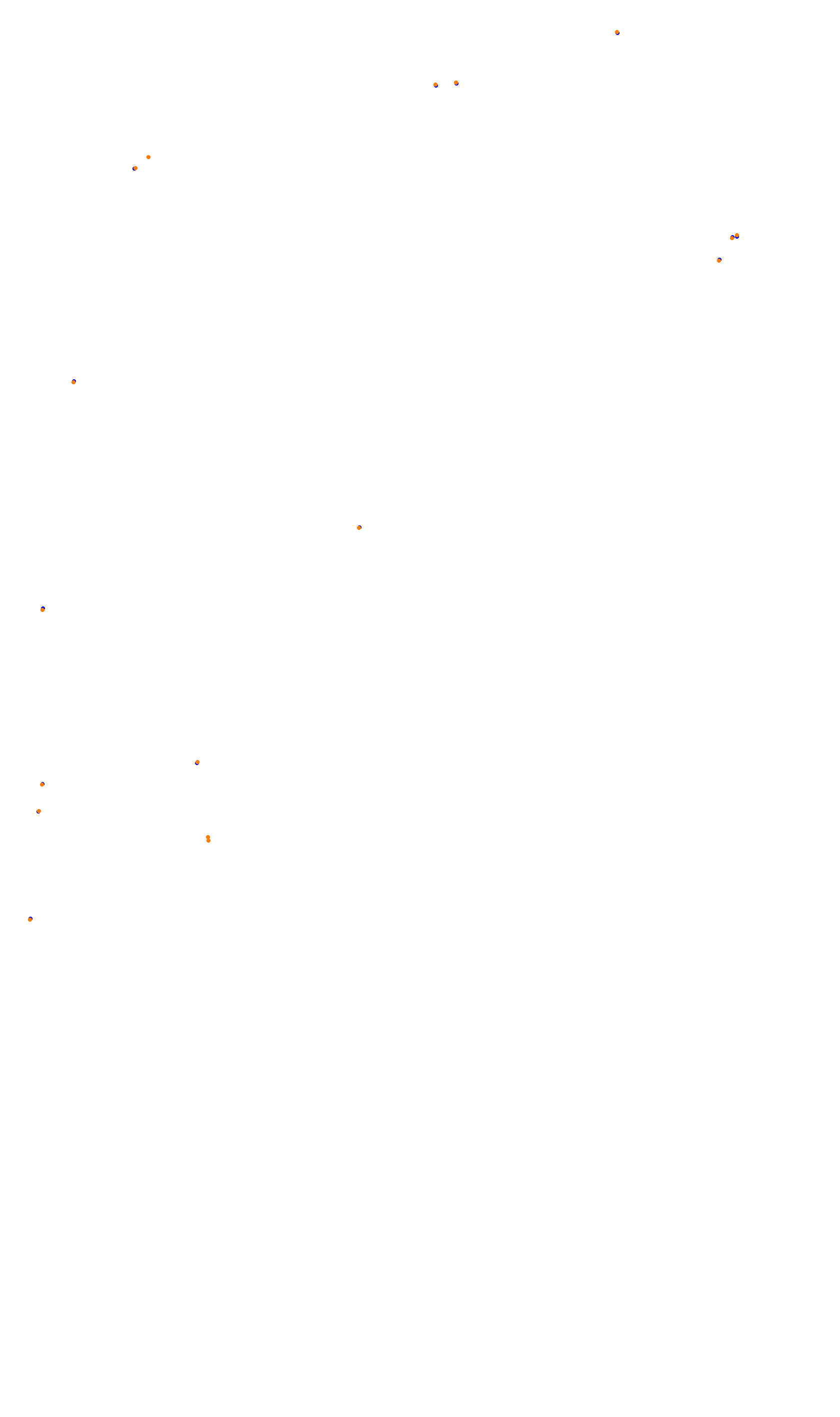 Monza collisions