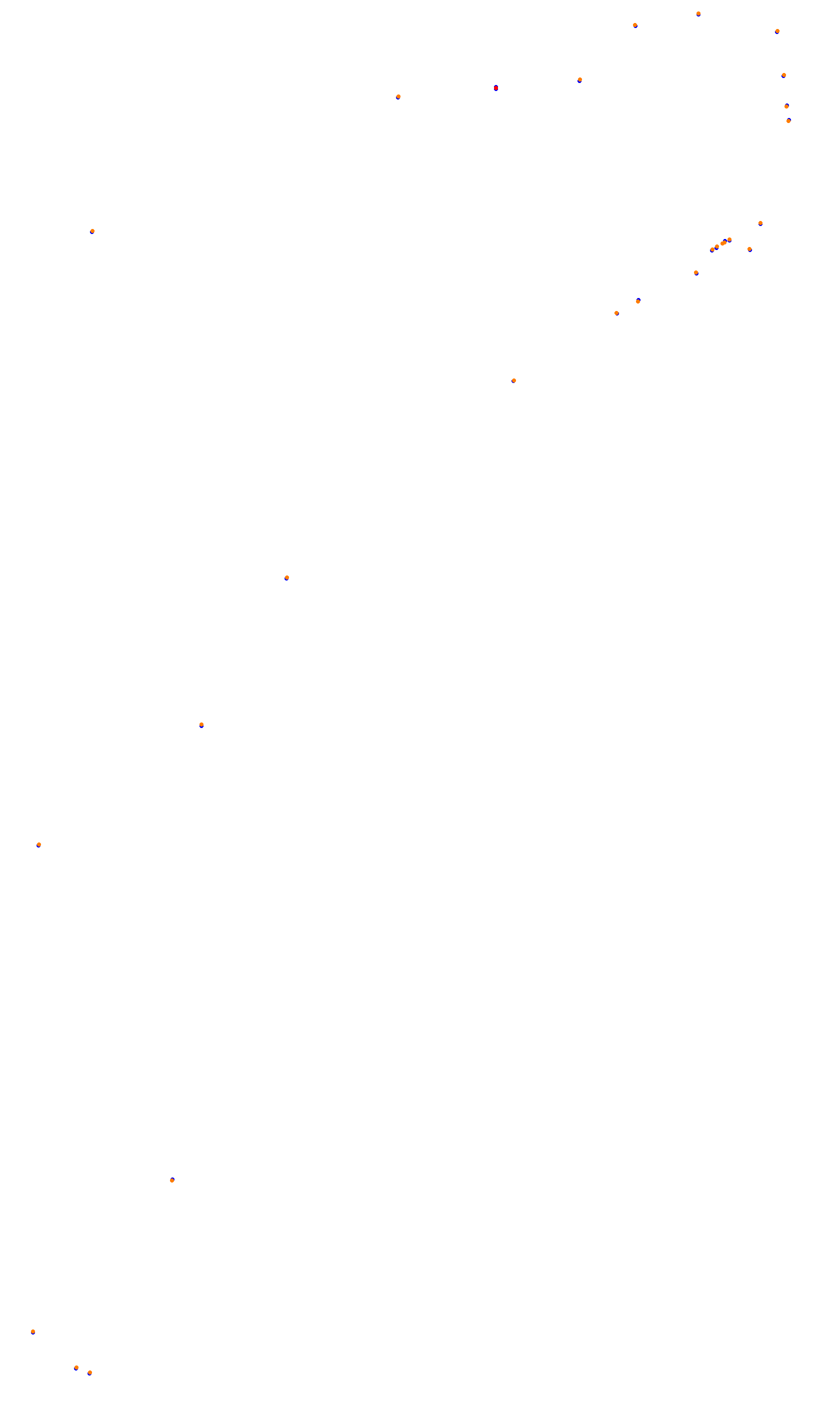 Monza collisions