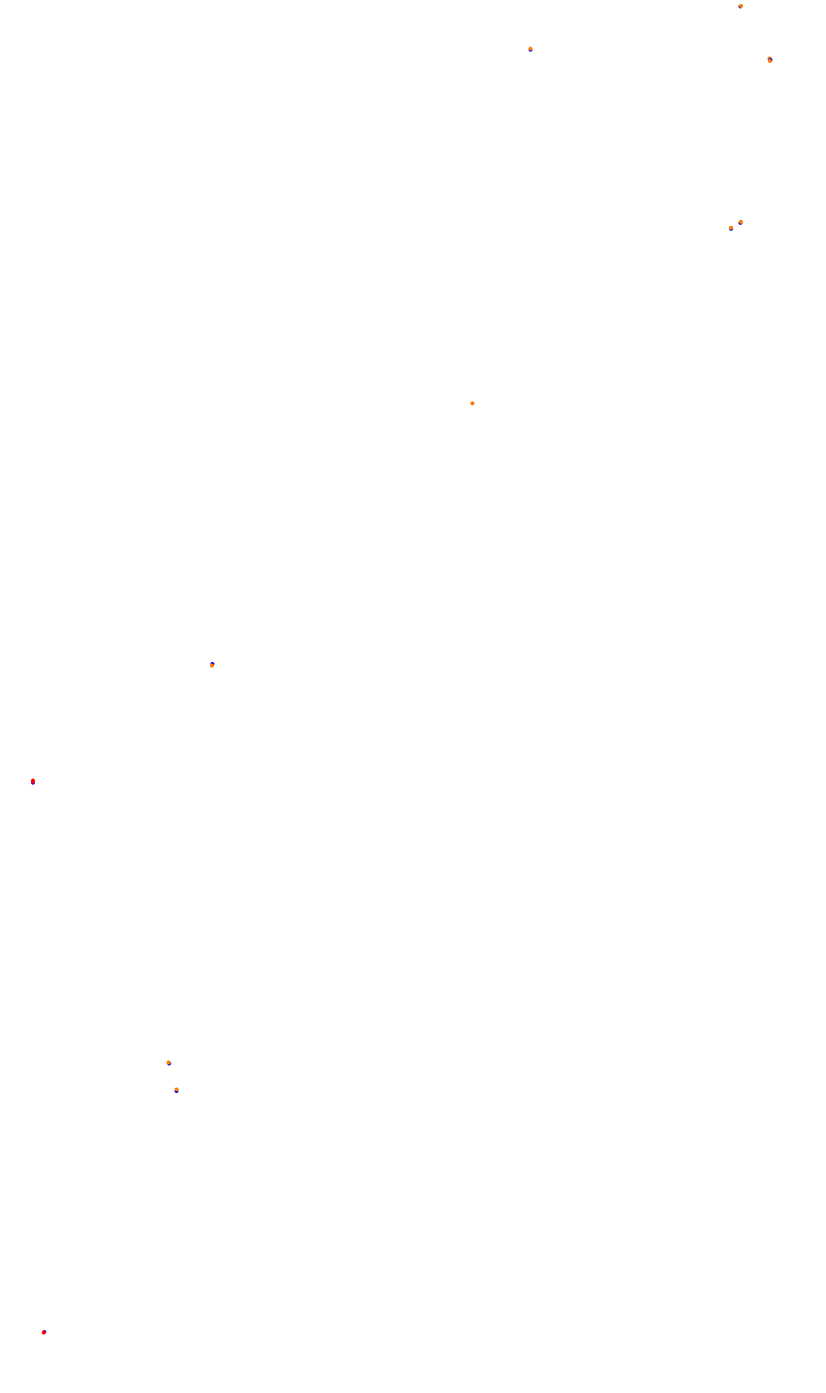 Monza collisions