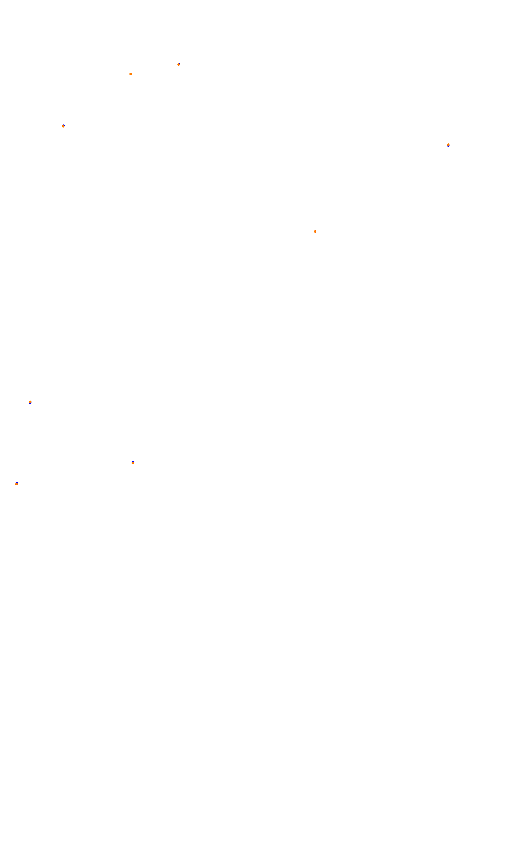 Monza collisions