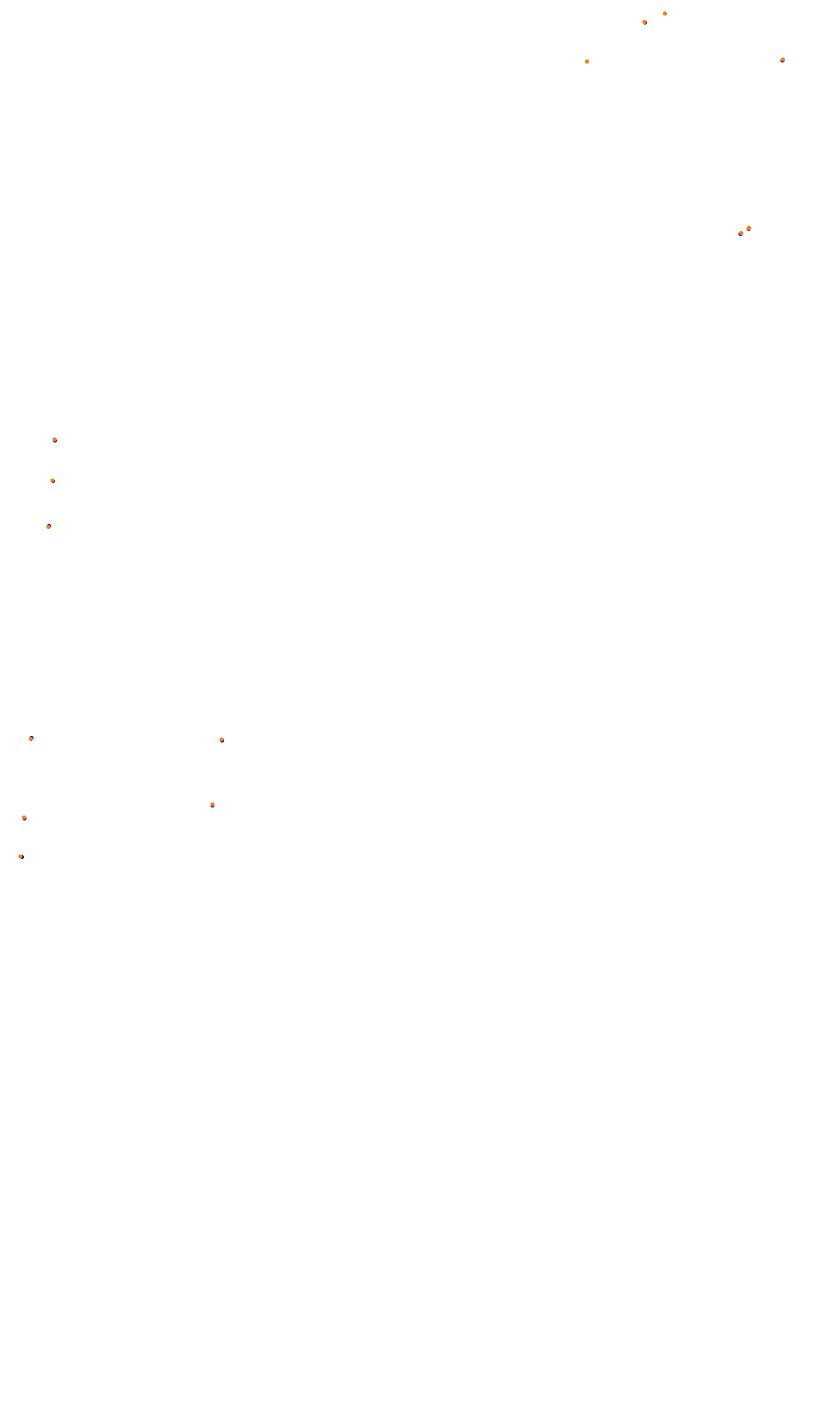 Monza collisions