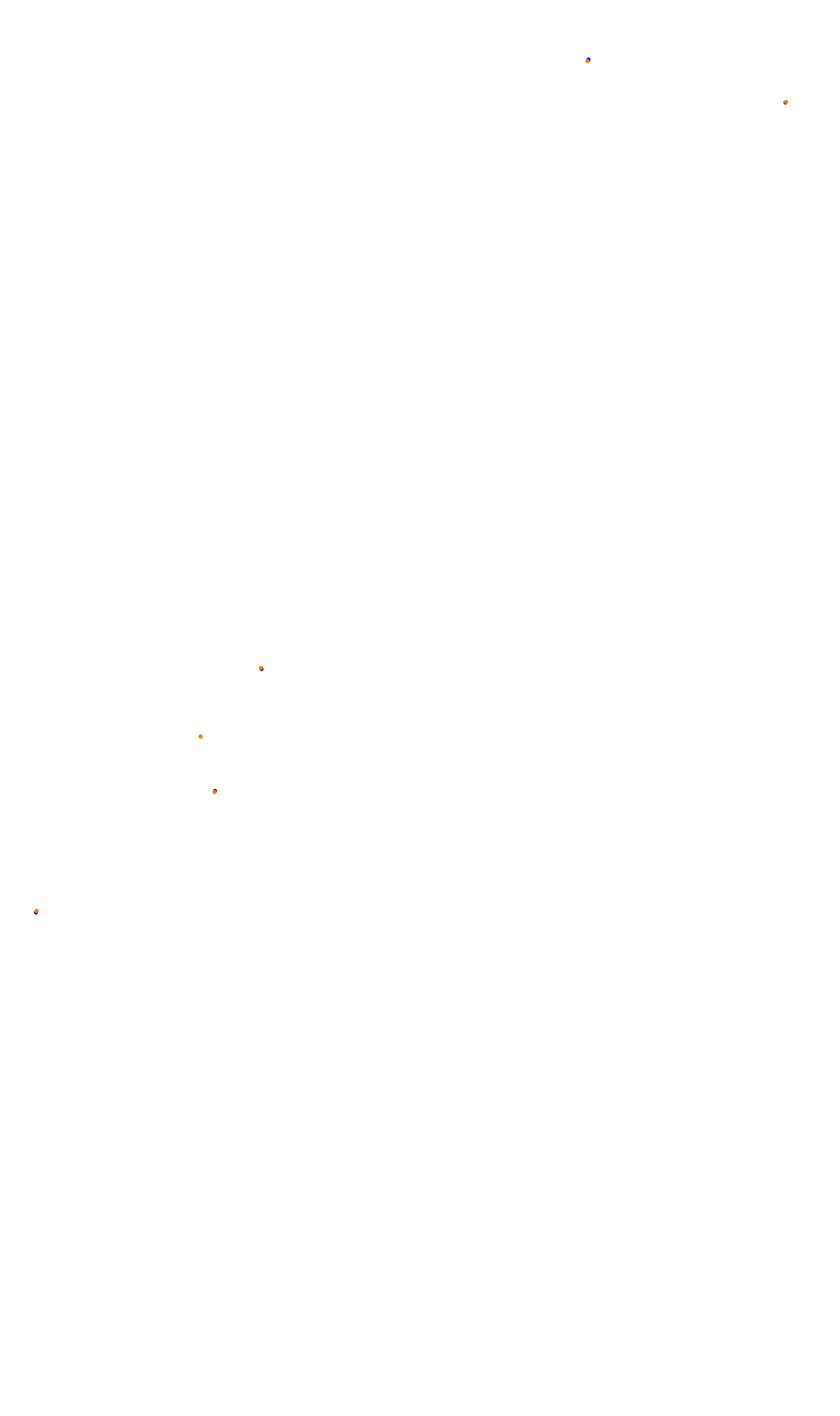 Monza collisions